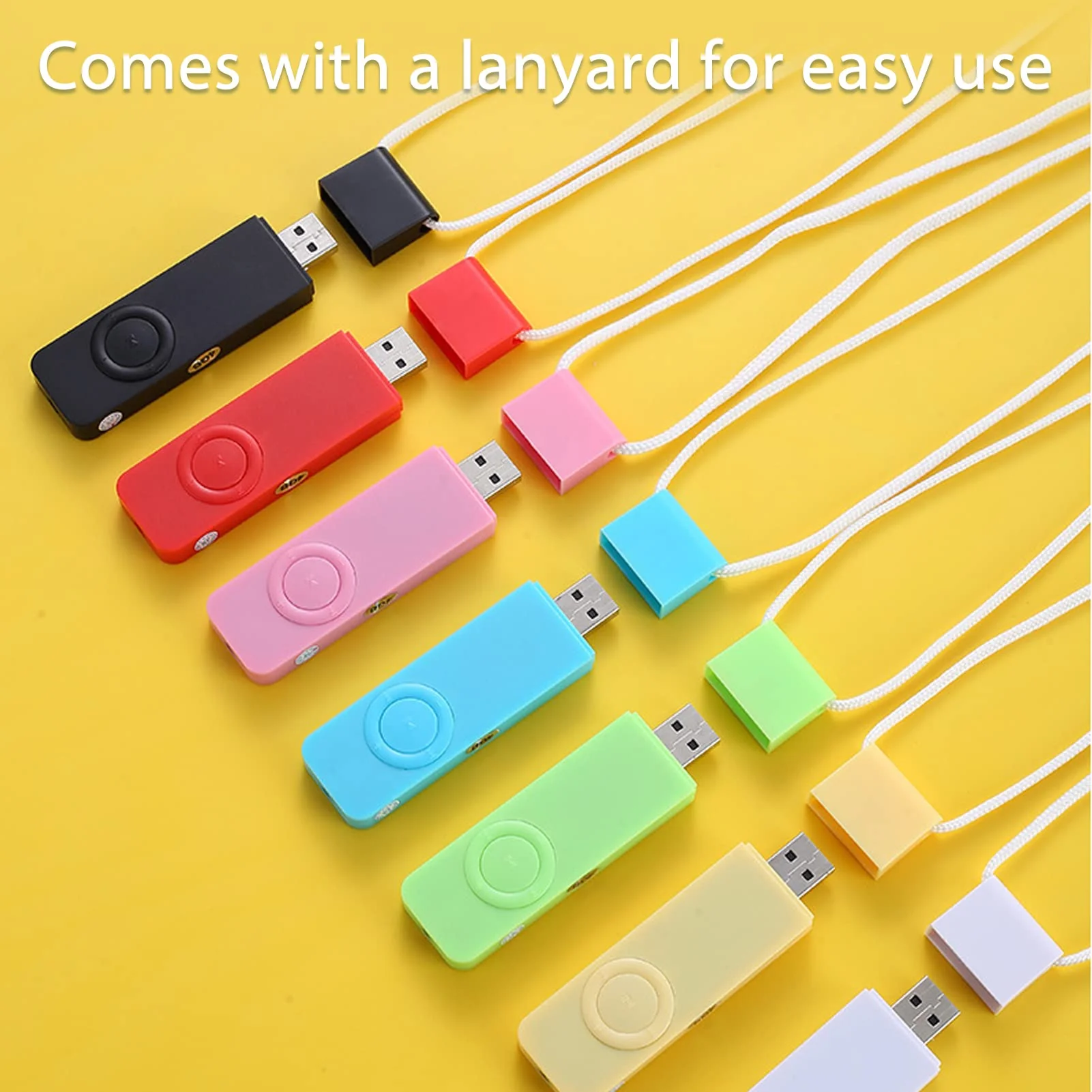 MP3 Player 8GB Expandable Memory, Lossless Sound, Portable Music Player for OTG Support, Long Battery Life (Black) Black - Image 9