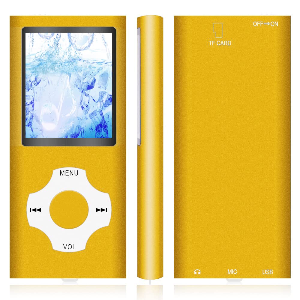 MP3 Player, Hotechs MP3 Music Player with 32GB Memory SD Card Slim Classic Digital LCD 1.82'' Screen MINI USB Port with FM Radio, Voice Record - Image 2