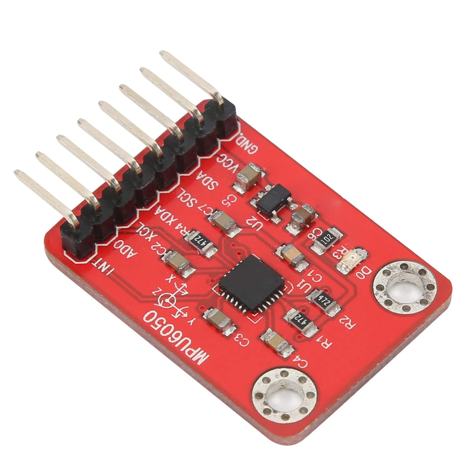 MPU6050 6-Axis Accelerometer Gyroscope Sensor Module 16 Bit AD Converter Data Output Professional Accessories - Image 2