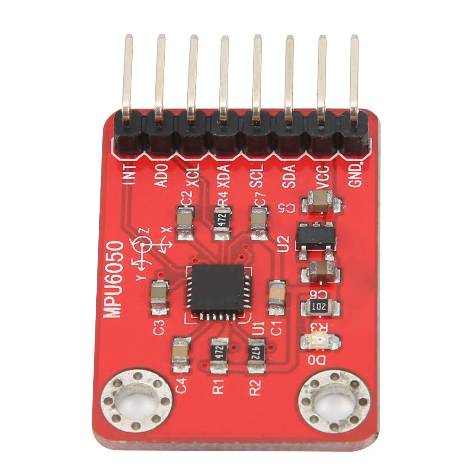 MPU6050 6-Axis Accelerometer Gyroscope Sensor Module 16 Bit AD Converter Data Output Professional Accessories - Image 3