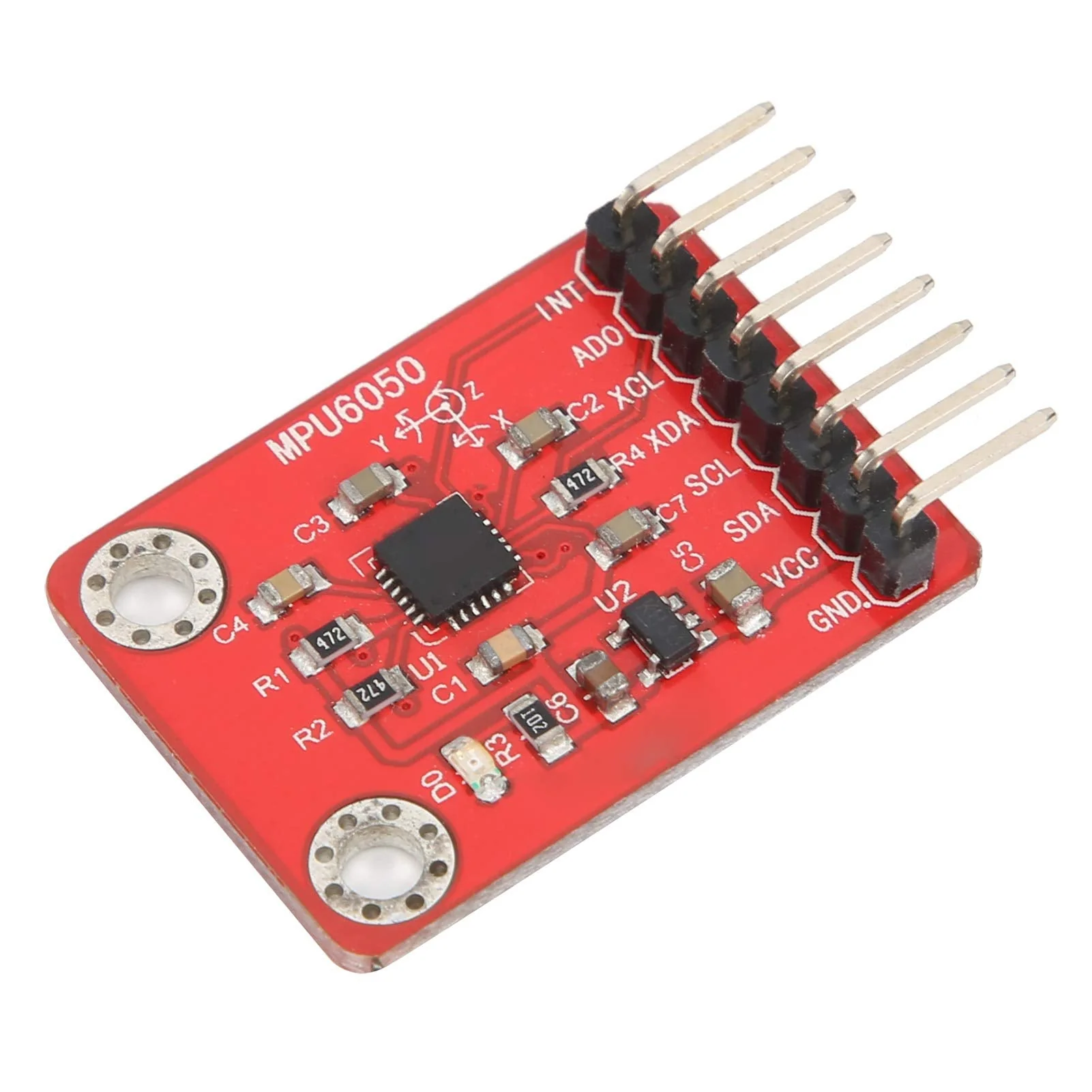 MPU6050 6-Axis Accelerometer Gyroscope Sensor Module 16 Bit AD Converter Data Output Professional Accessories - Image 4
