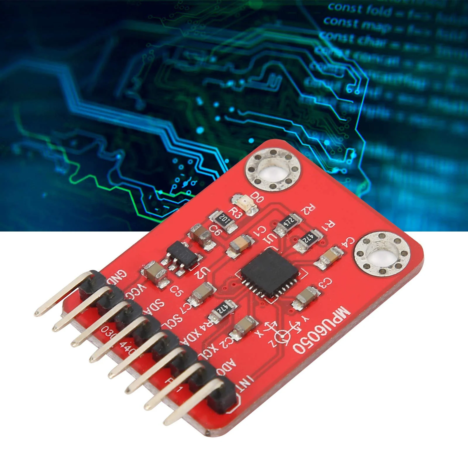 MPU6050 6-Axis Accelerometer Gyroscope Sensor Module 16 Bit AD Converter Data Output Professional Accessories - Image 5