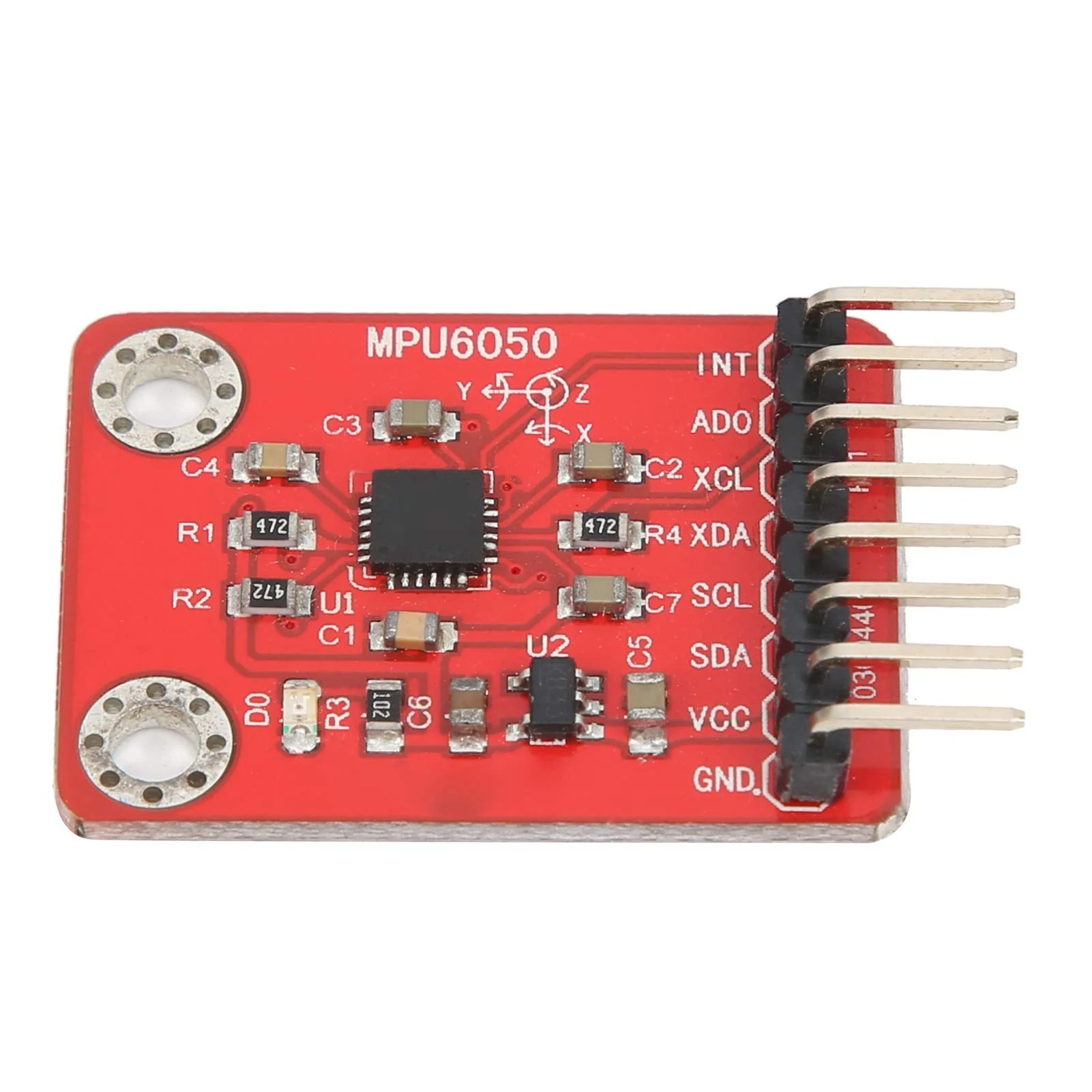 MPU6050 6-Axis Accelerometer Gyroscope Sensor Module 16 Bit AD Converter Data Output Professional Accessories - Image 8
