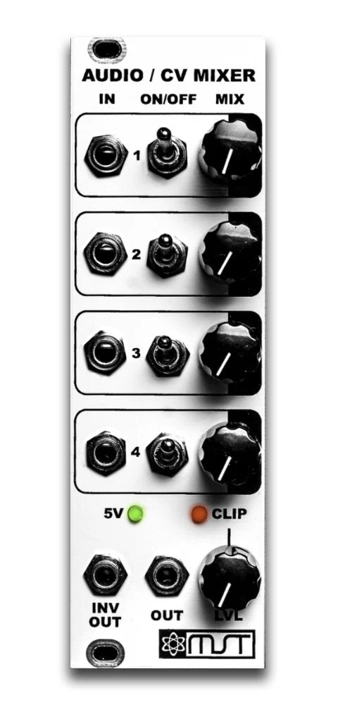 MST 4-Channel Audio/CV Mixer Kit - Eurorack Module DIY Kit - Image 2