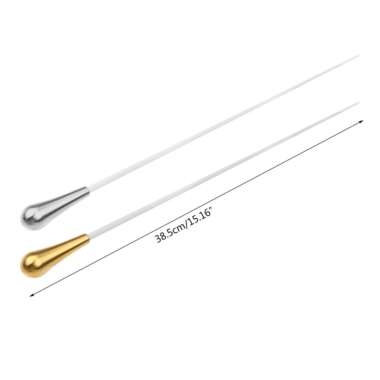 Multipurpose Musical Conductors Batons Metal Conducting Batons Wand Replacement Orchestra Conducting Stick Durable Metal S - Image 2