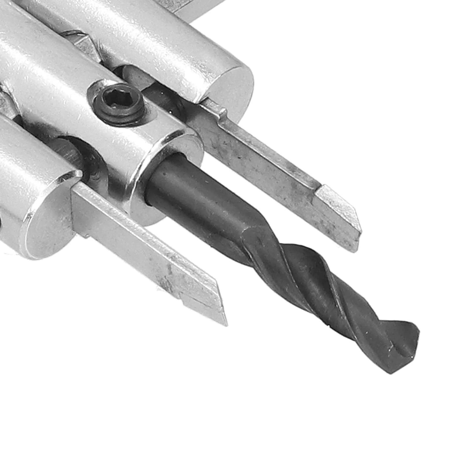 Munefe Adjustable Circular Hole Cutter, Sheet Metal Hole Cutter, Beam Cutter for Circular Saws for Wood, Plastic, Acrylic, Plasterboard, Ventilated Concrete, etc. (40-120 mm) 40-120 mm - Image 8
