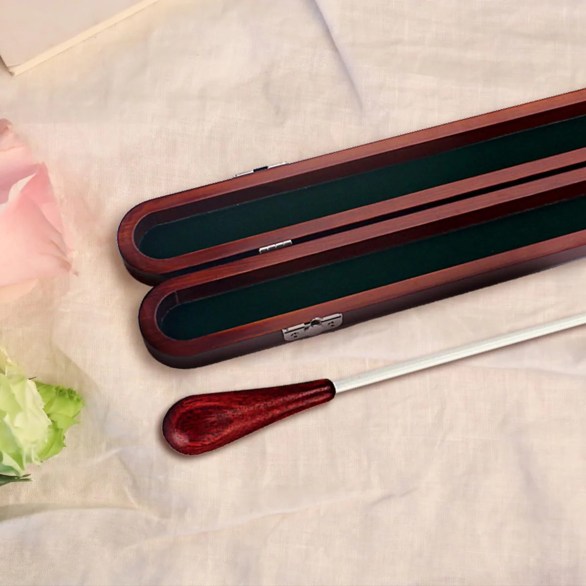 Music Conducting Baton Music Baton Orchestra Baton Wood Handle with Wooden Gift Box R135C - Image 3
