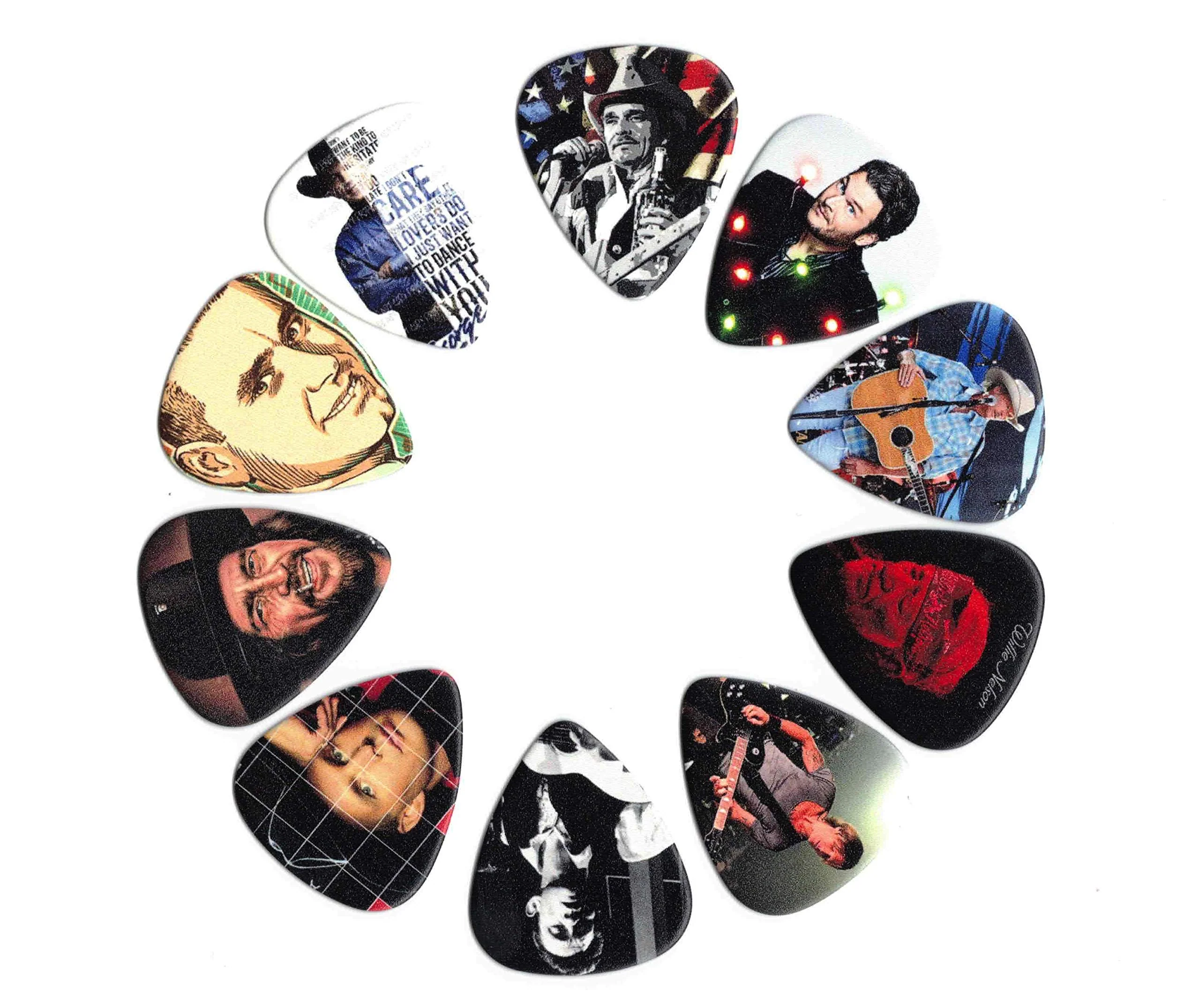 Musical Band Guitar Picks (Country Artists) Country Artists - Image 2