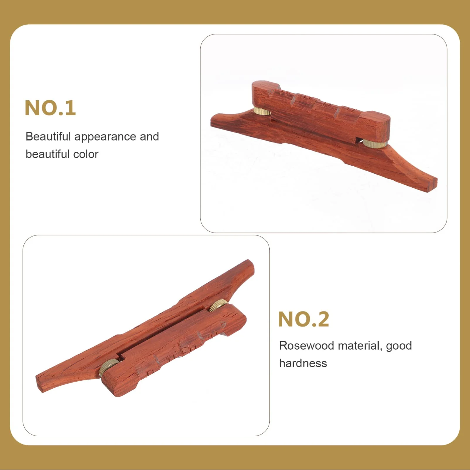 Musical Instruments Guitar Accesories Ebony Mandolin Bridge Adjustable Guitar Strings Bridges Compensated Guitar Replacement Parts Accessories Musical Instrument Guitar Accessories - Image 4