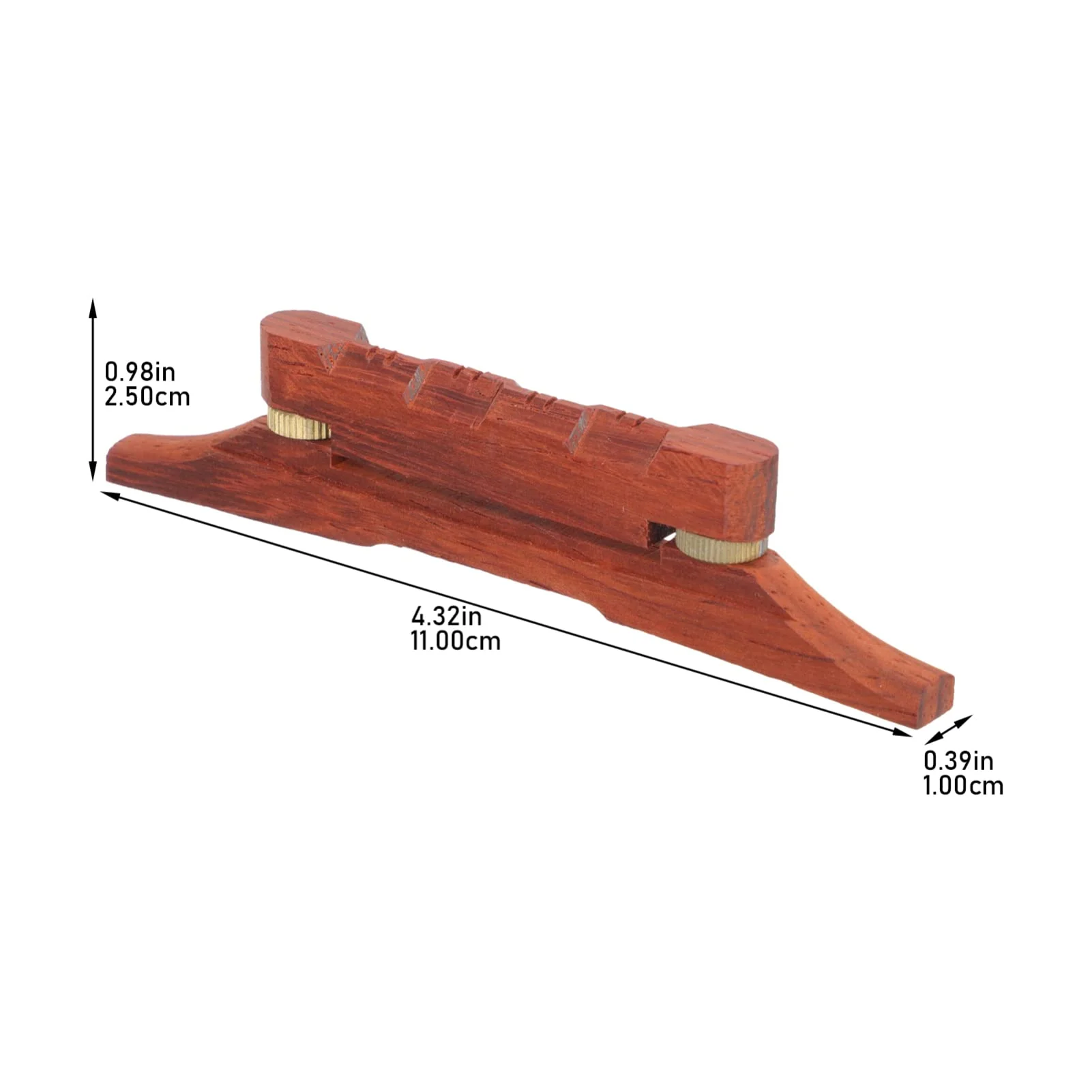 Musical Instruments Guitar Accesories Ebony Mandolin Bridge Adjustable Guitar Strings Bridges Compensated Guitar Replacement Parts Accessories Musical Instrument Guitar Accessories - Image 7