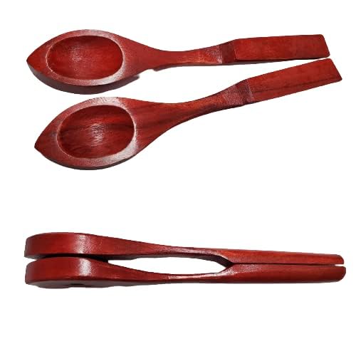Musical Wooden Spoons Instrument - Hand Percussion - Traditional Appalachian Folk - Image 2