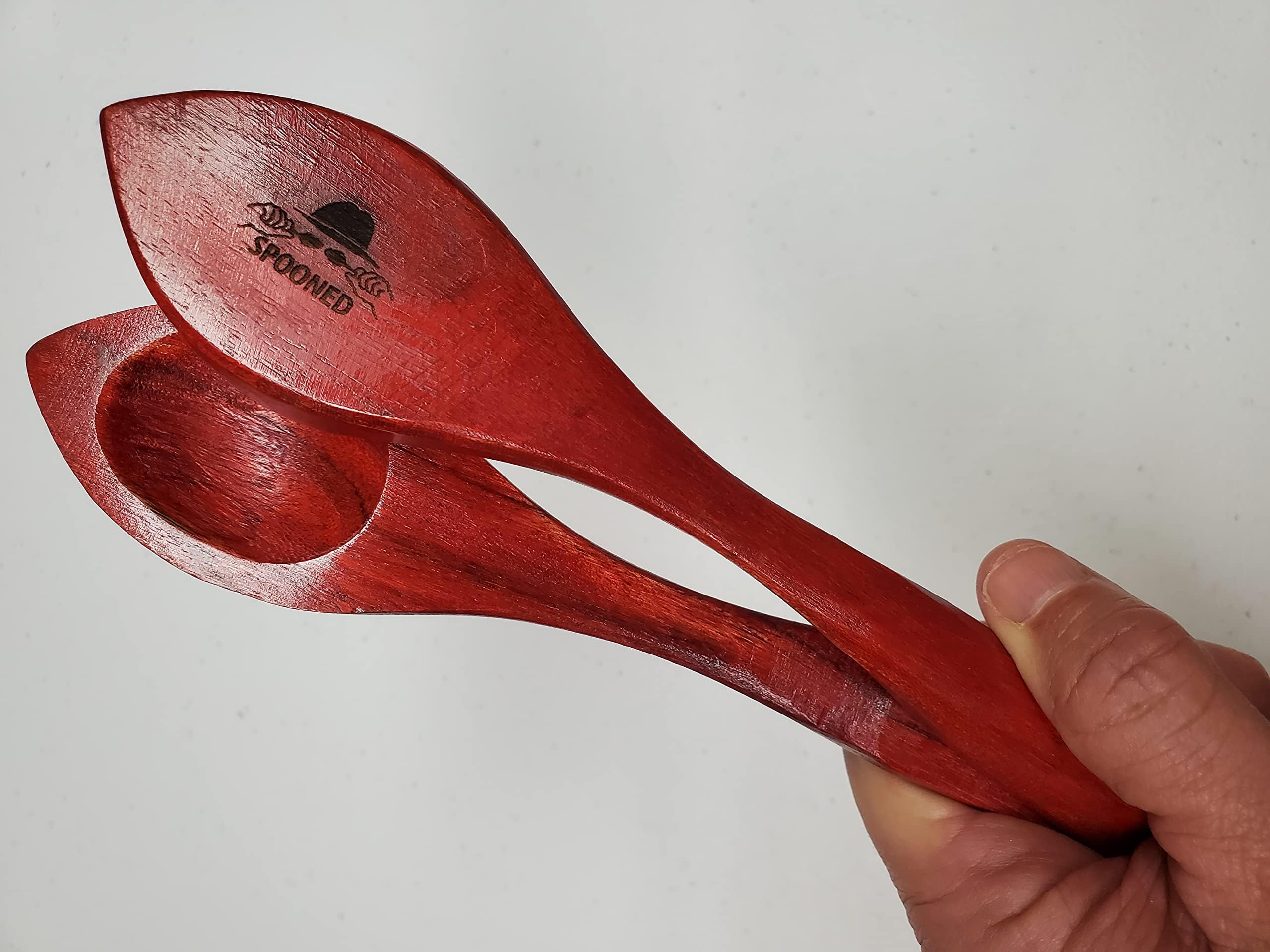 Musical Wooden Spoons Instrument - Hand Percussion - Traditional Appalachian Folk - Image 7