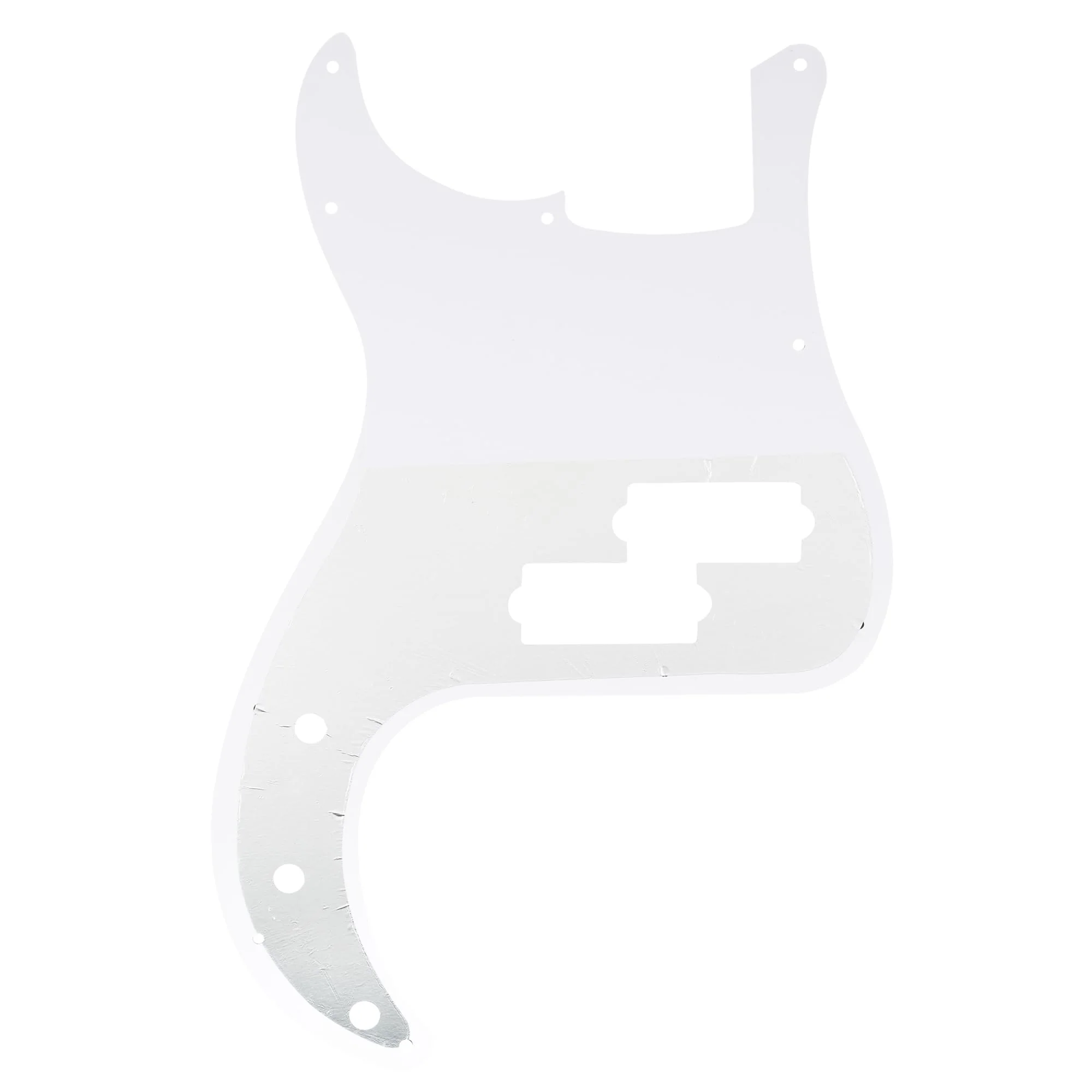 Musiclily 13 Holes P Bass Pickguard Sratch Plate Pick Guards for PB Precision Bass Guitar,4Ply Pearl Blue - Image 3