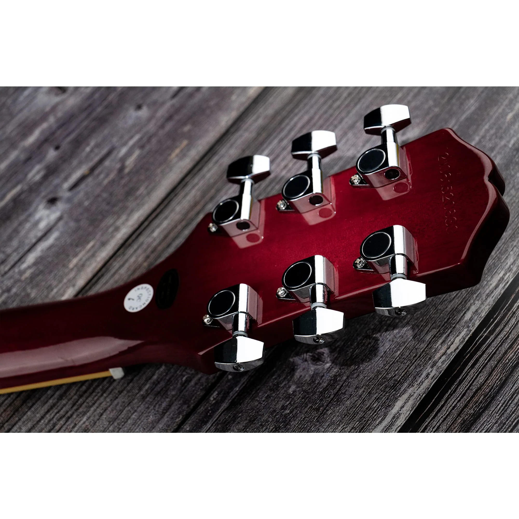 Musiclily Basic R15A 3R3L 15:1 Ratio Full Sealed Machine Heads Tuners Tuning Pegs Keys with Big Hex Button Right Angle Screw for Acoustic Electric Guitar, Chrome 3R3L Chrome - Image 6