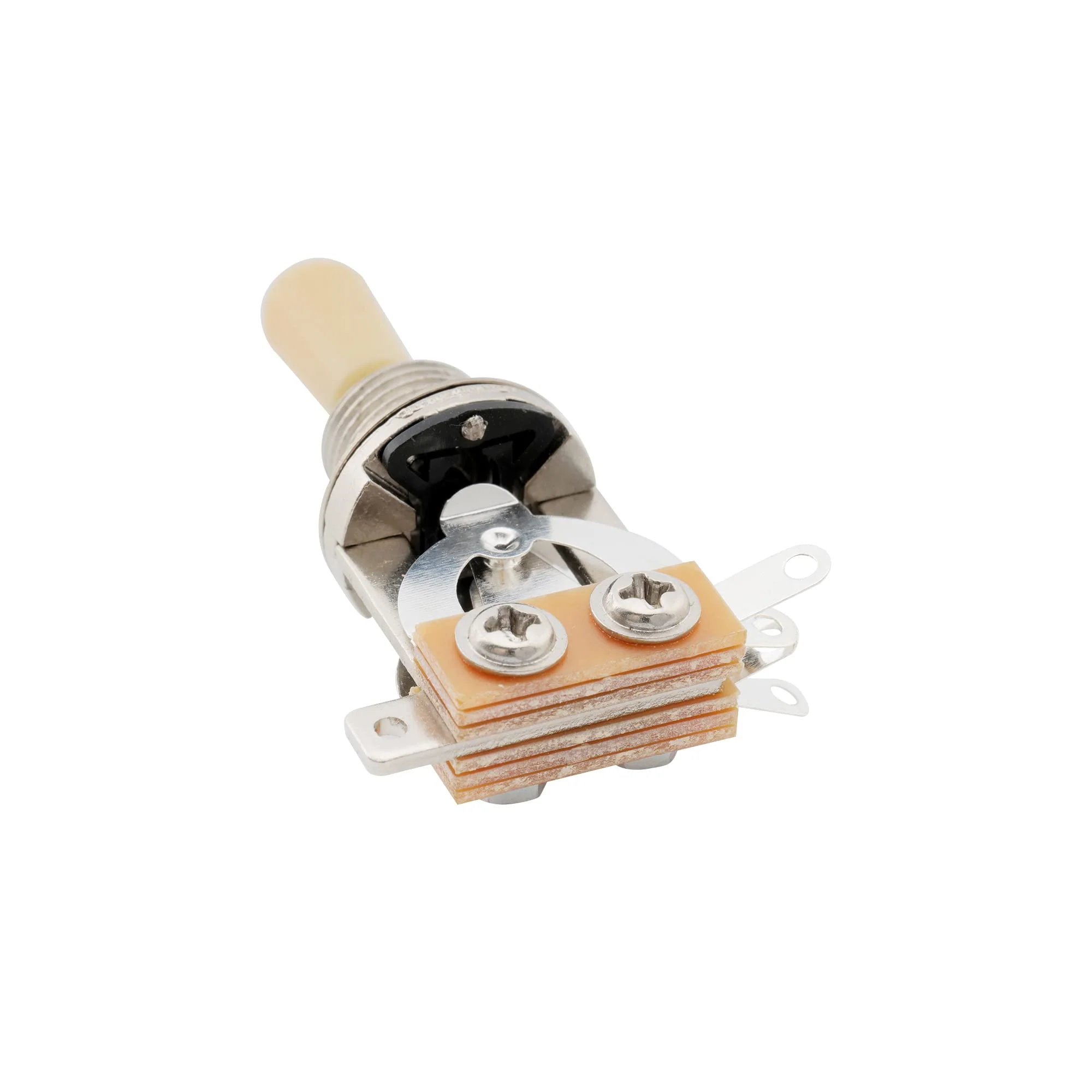 Musiclily Metric 3 Way Short Straight Guitar Toggle Switch Pickup Selector for Epiphone LP Les Paul Electric Guitar, Cream Tip - Image 3