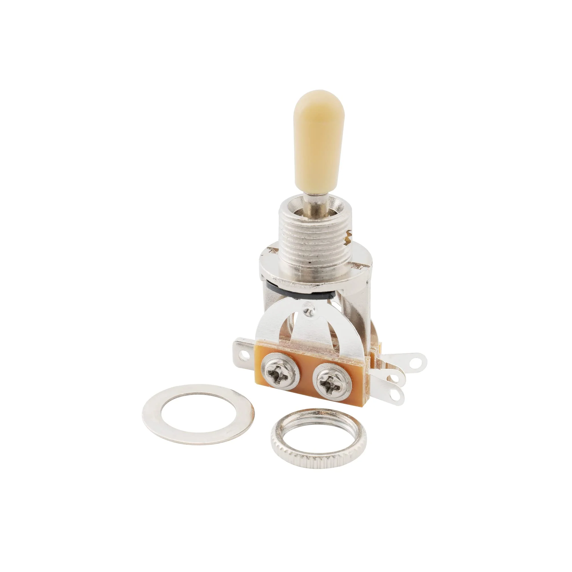 Musiclily Metric 3 Way Short Straight Guitar Toggle Switch Pickup Selector for Epiphone LP Les Paul Electric Guitar, Cream Tip - Image 5