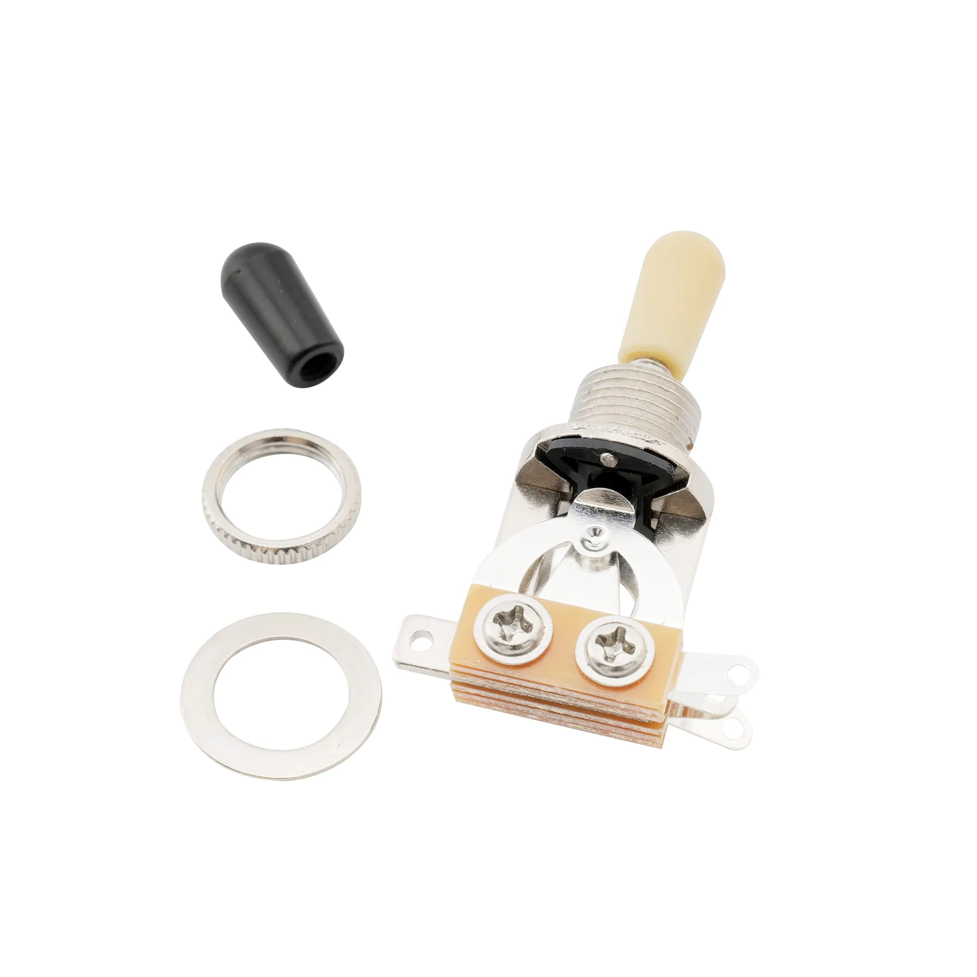 Musiclily Metric 3 Way Short Straight Guitar Toggle Switch Pickup Selector for Epiphone LP Les Paul Electric Guitar, Cream Tip - Image 6