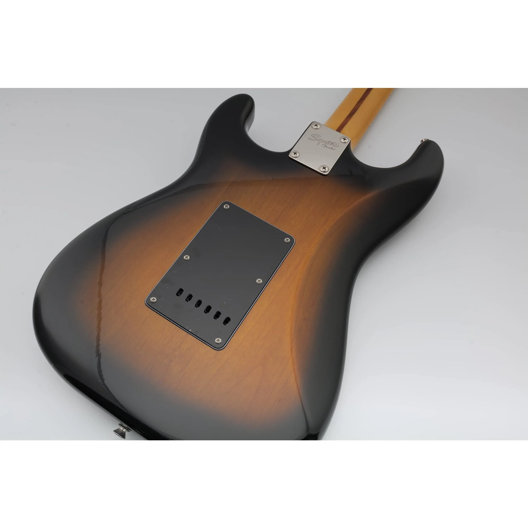 Musiclily Pickguard Strat Back Plate Tremolo Cavity Cover Vintage Style Backplate for Fender US/Mexico Made Standard Stratocaster Modern Style Electric Guitar,3Ply Black 3Ply Black - Image 5