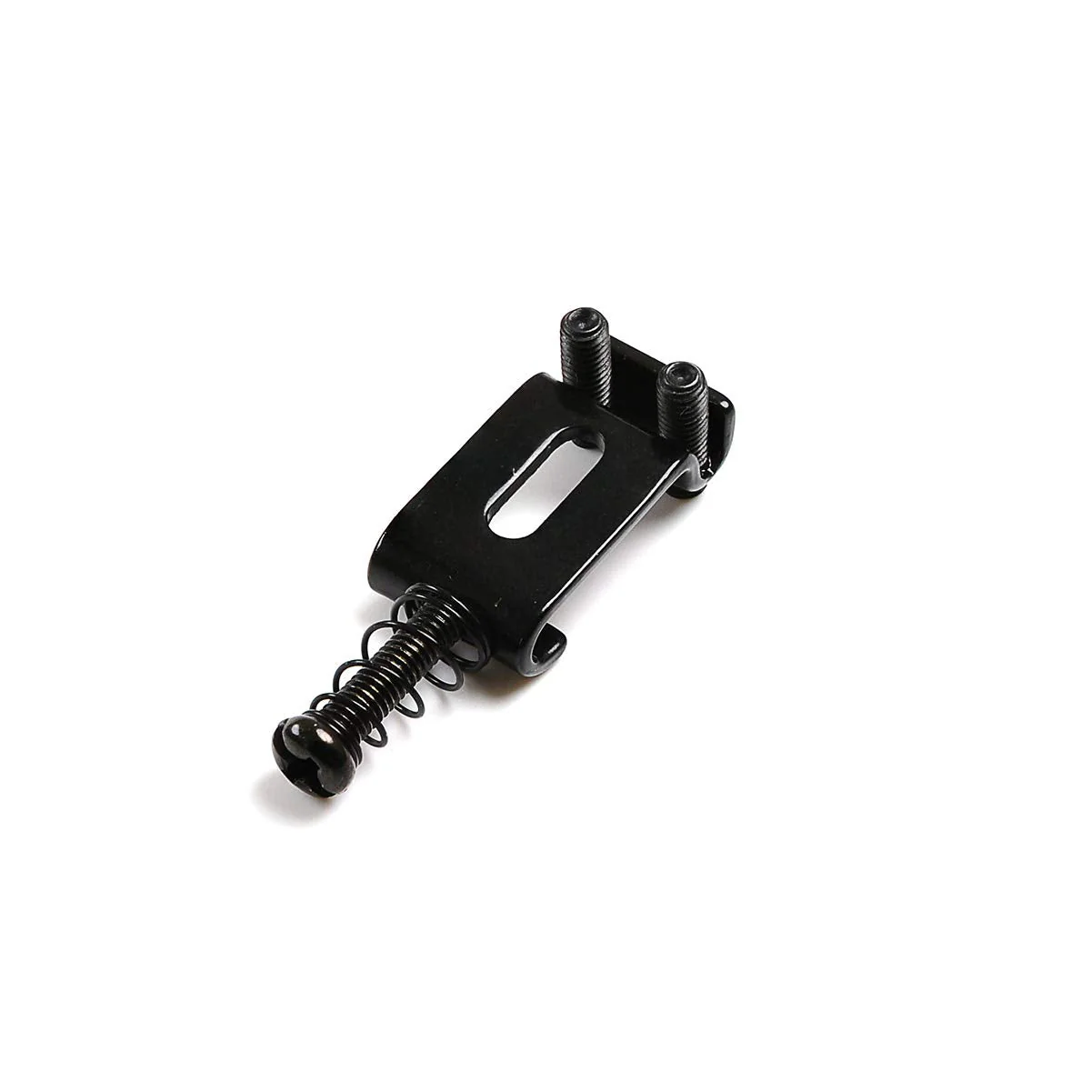 Musiclily Pro 11.3mm Steel Vintage Style Guitar Tremolo Bridge Saddles for Fender Strat Stratocaster Electric Guitar, Black (Set of 6) - Image 5