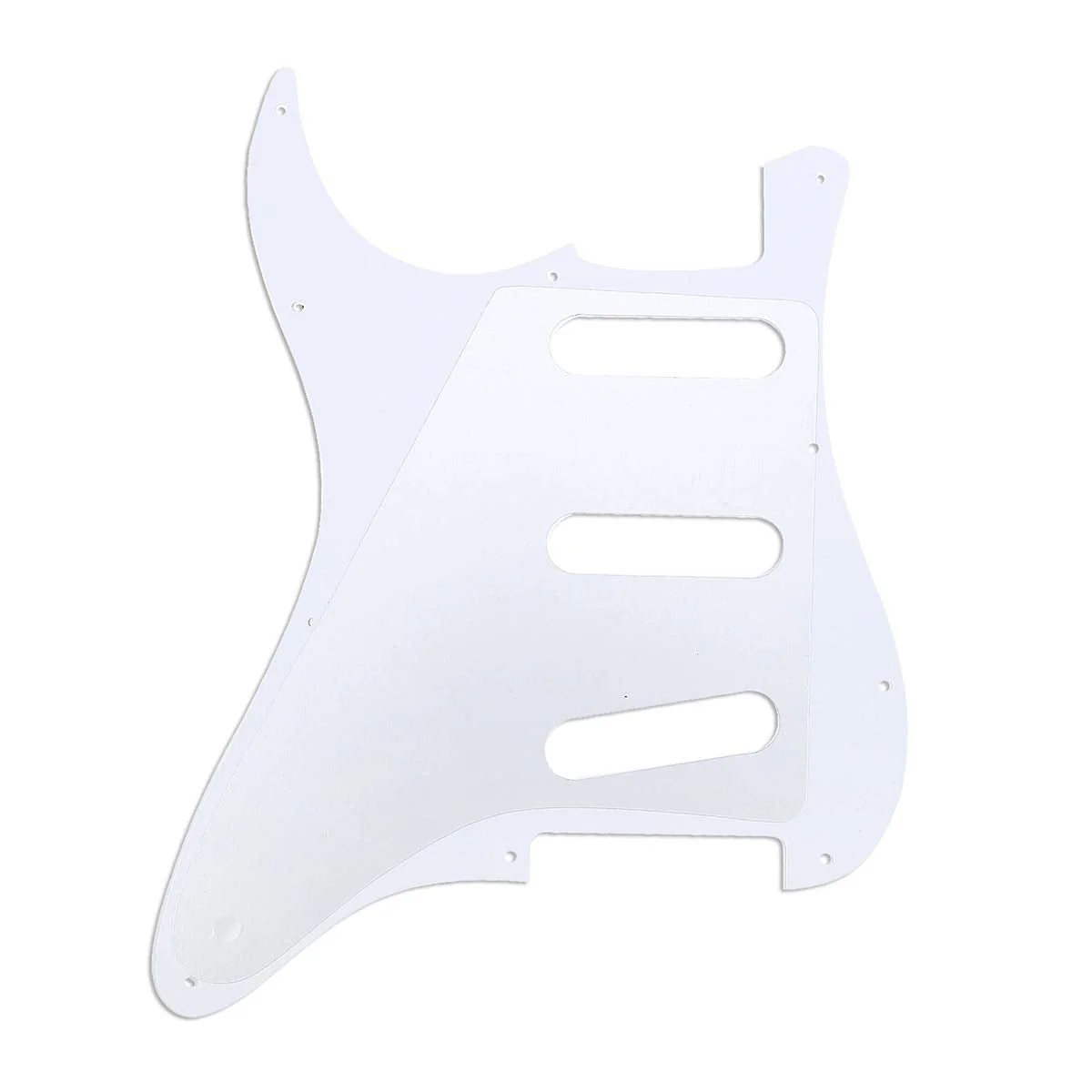 Musiclily Pro 11-Hole 62 Strat SSS Guitar Pickguard for MIJ JPN Japan Stratocaster, 4Ply Vintage Tortoise - Image 2