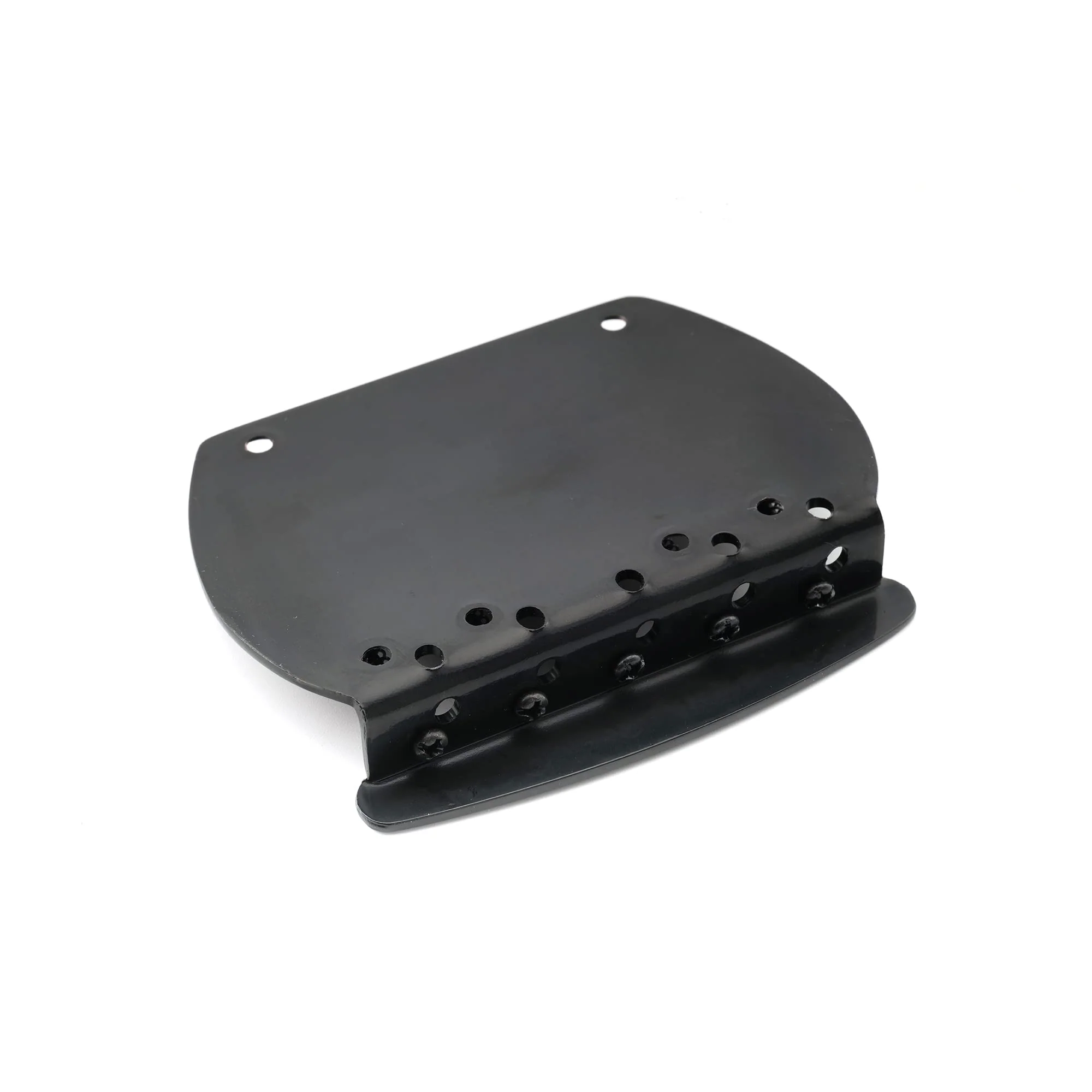 Musiclily Pro 16mm Steel 5-String Bass Bridge for Musicman Style Bass, Black - Image 4