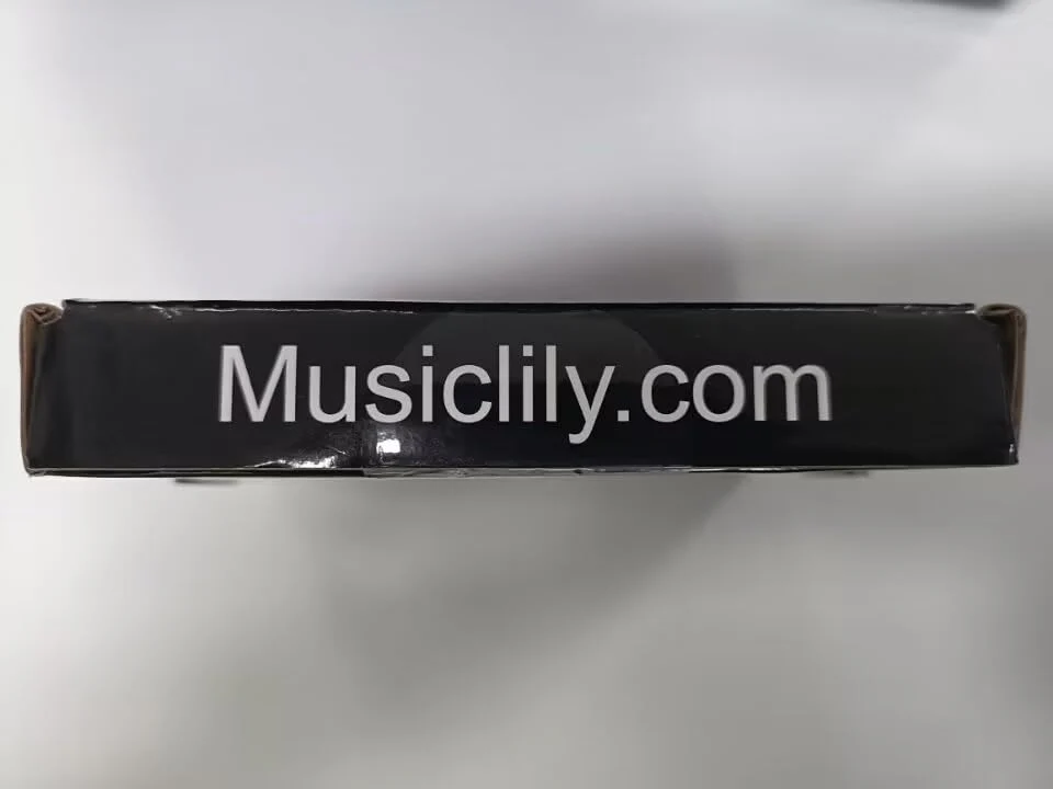 Musiclily Pro 16mm Steel 5-String Bass Bridge for Musicman Style Bass, Black - Image 8