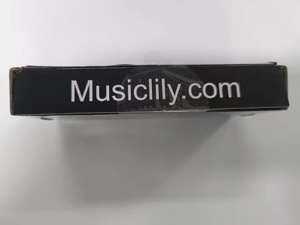 Musiclily Pro 17mm Heavy Duty 5-String Bass Bridge Dual Load with Brass Saddles Steel Plate for Fender Precision/Jazz Bass, Gold - Image 7