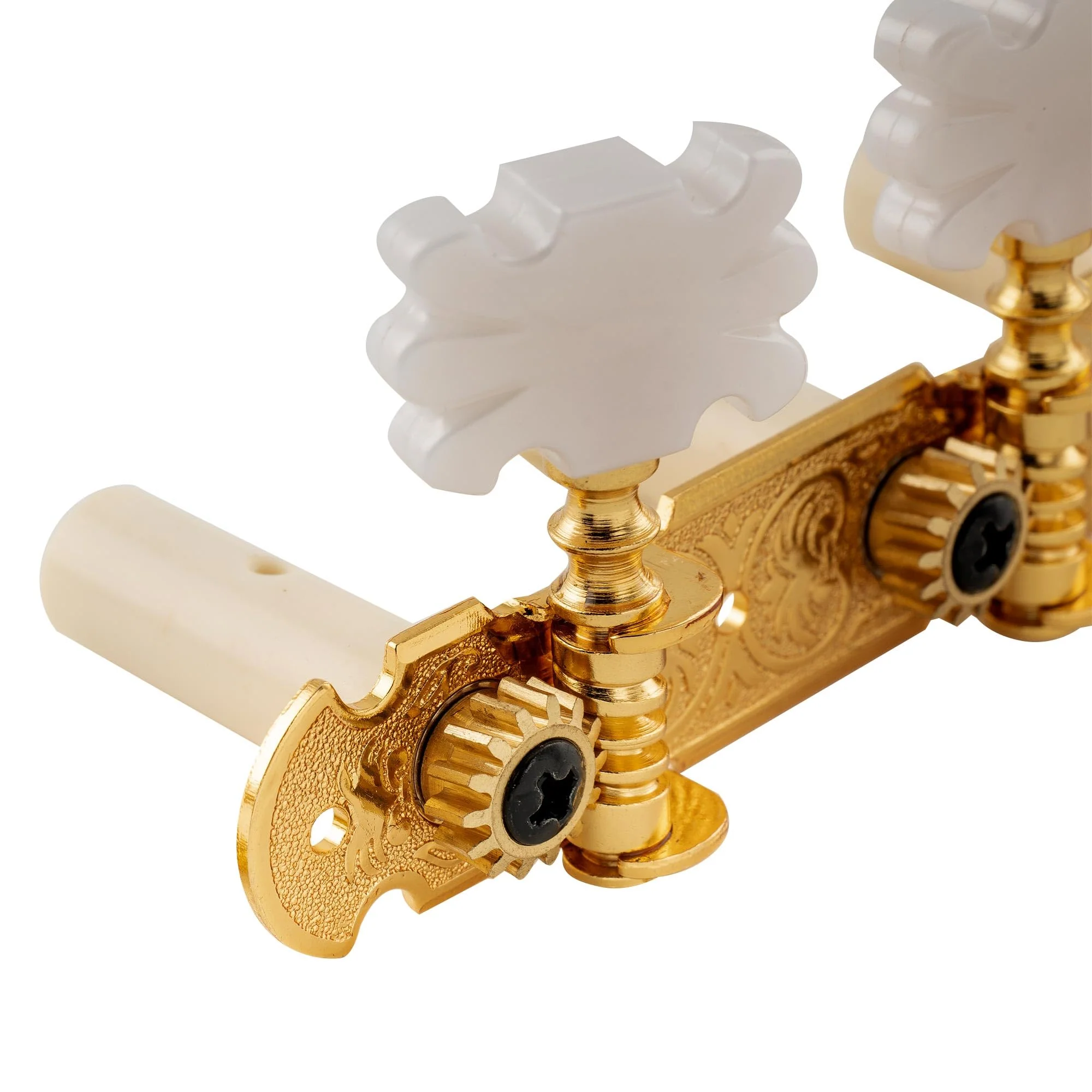 Musiclily Pro 3+3 Lyra Classical Guitar String Tuning Pegs Keys Guitar tuners Machines Heads Set for Classical Guitar, Gold - Image 6