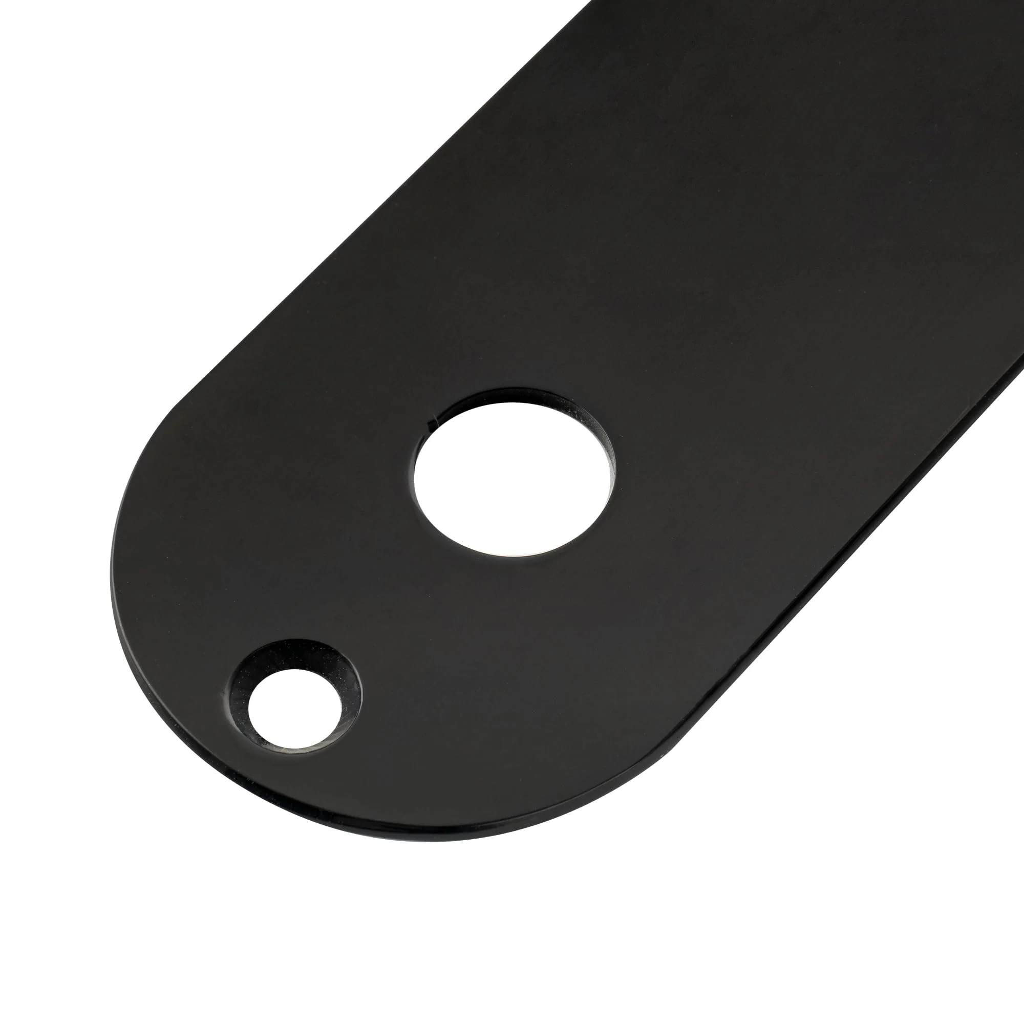 Musiclily Pro 32mm Steel Tele Control Plate with Narrow Pots Hole Spacing and Angled Switch Slot for Telecaster Electric Guitar, Black - Image 5