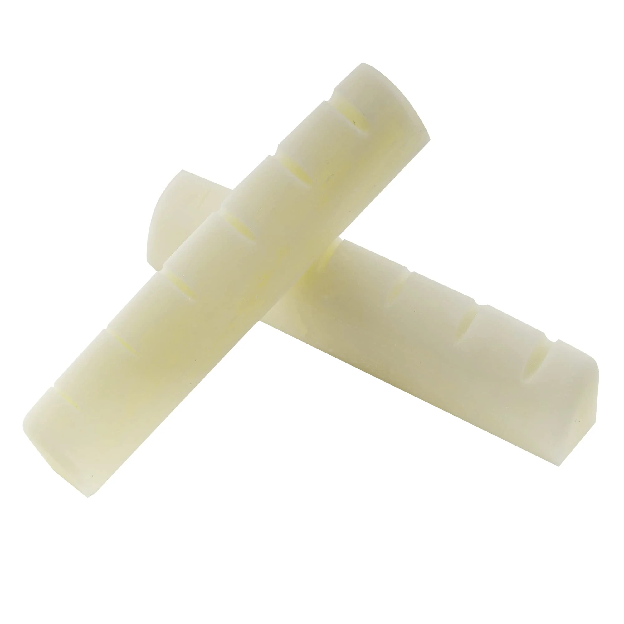 Musiclily Pro 43.99mm Slotted Guitar Bone Nut for 6 String Epiphone Les Paul Pre-2014 Electric/Acoustic Guitar, Ivory (Set of 2) - Image 4