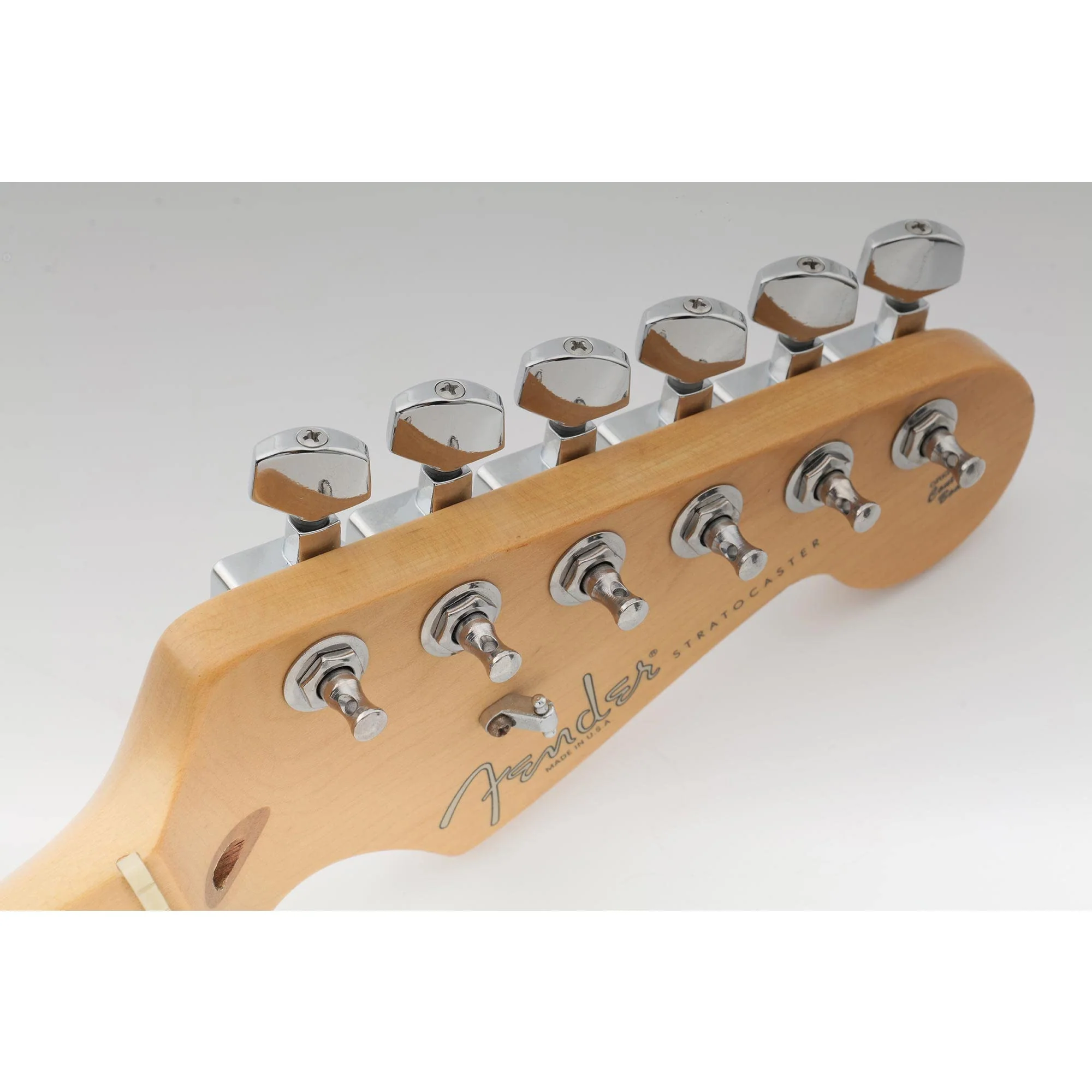 Musiclily Pro 6 inline 2-pins Sealed Guitar Tuners String Tuning Pegs Keys Machine Heads Set for Fender Strat Stratocaster/Tele Telecaster Electric Guitar, Chrome - Image 8