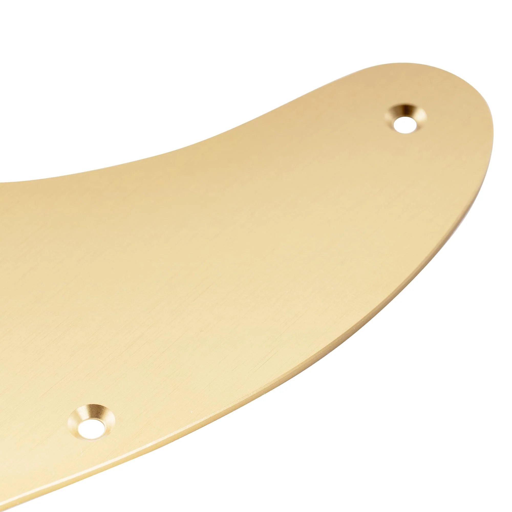 Musiclily Pro 8 Holes Anodized Aluminum Tele Pickguard TL Guitar Pickguard for American/Mexican Fender Standard Tele Style Electric Guitar, Gold - Image 4