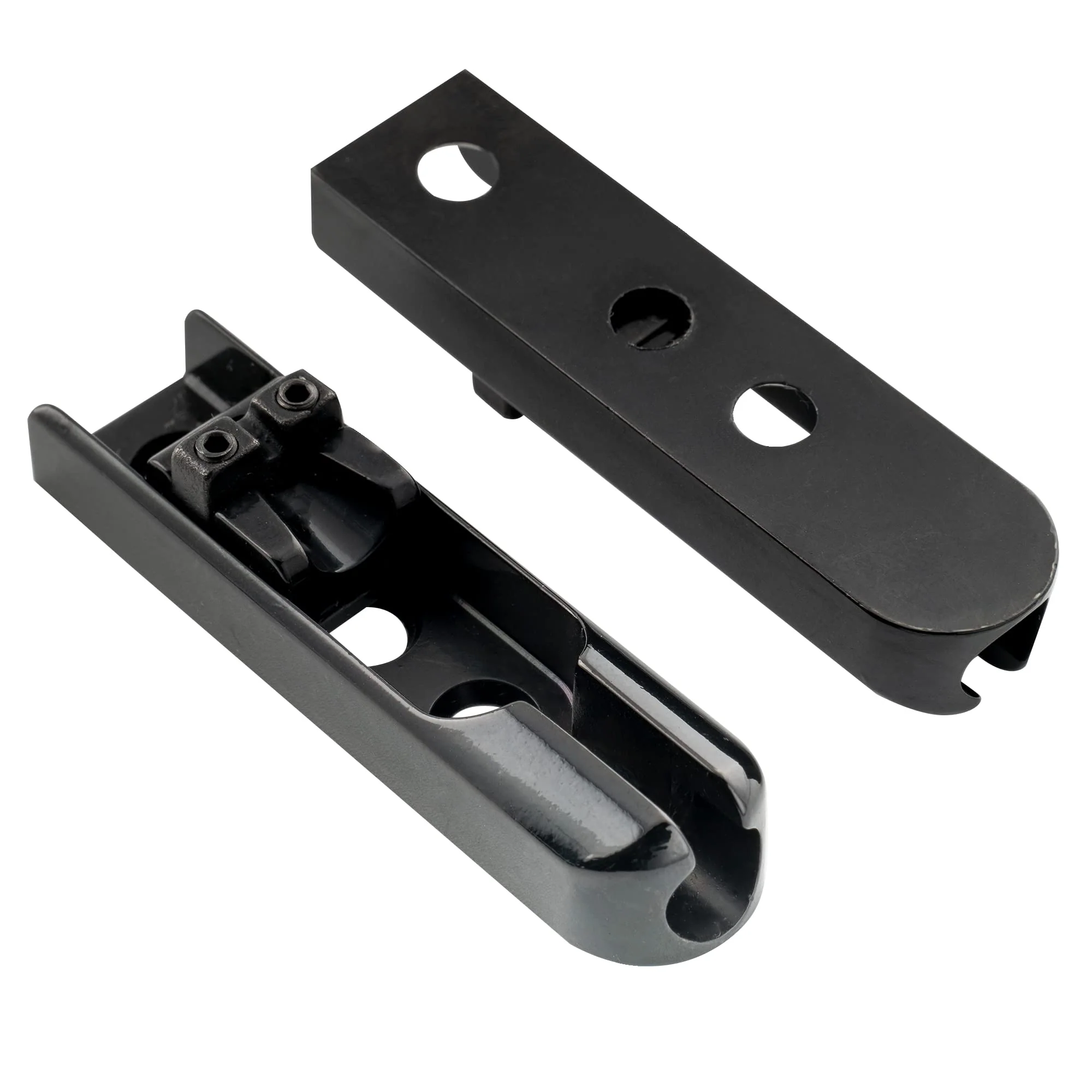 Musiclily Pro Individual Bass Bridge Single String Lock-Down Bass Bridge for 4-String Electric Bass, Black (Set of 4) - Image 4