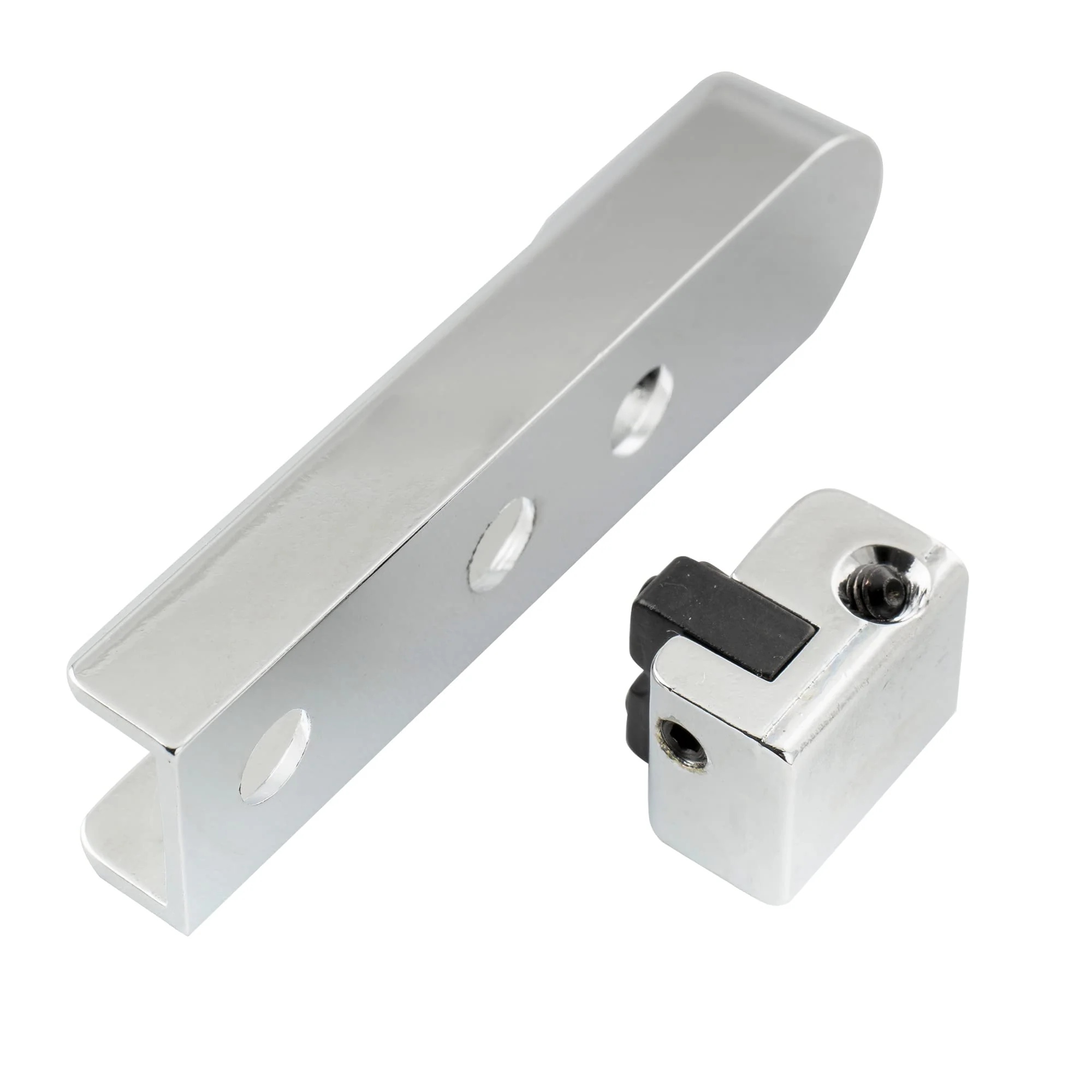 Musiclily Pro Individual Bass Bridge Single String Lock-Down Bass Bridge for 4-String Electric Bass, Chrome (Set of 4) - Image 6