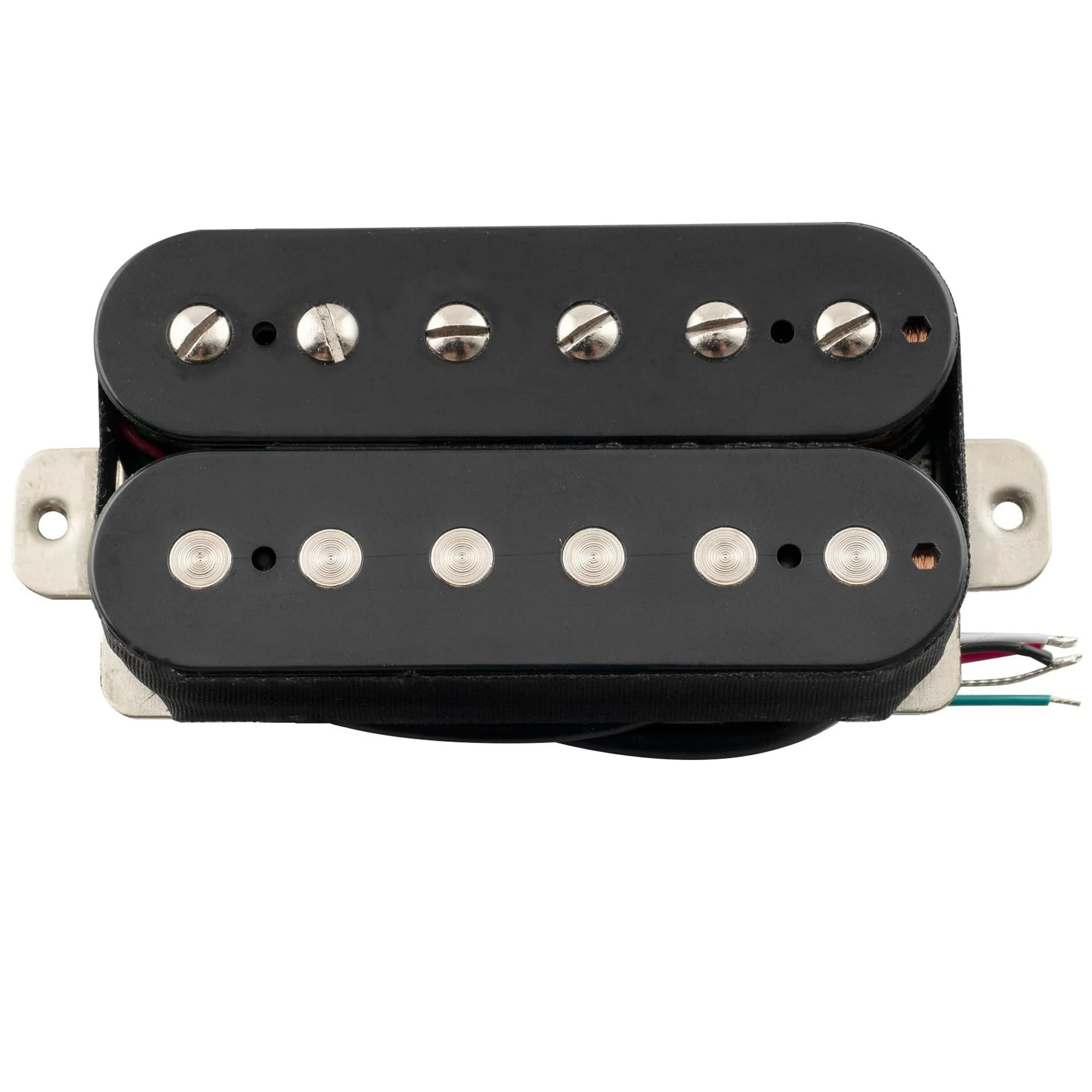 Musiclily Pro LP-OBLA Alnico 5 Uncovered Humbucker Neck Pickup for Electric Guitar, Black Black Neck - Image 5
