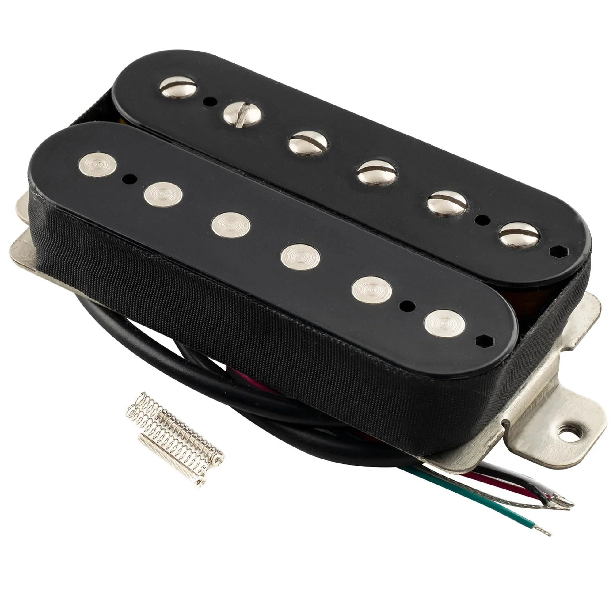 Musiclily Pro LP-OBLA Alnico 5 Uncovered Humbucker Neck Pickup for Electric Guitar, Black Black Neck - Image 6