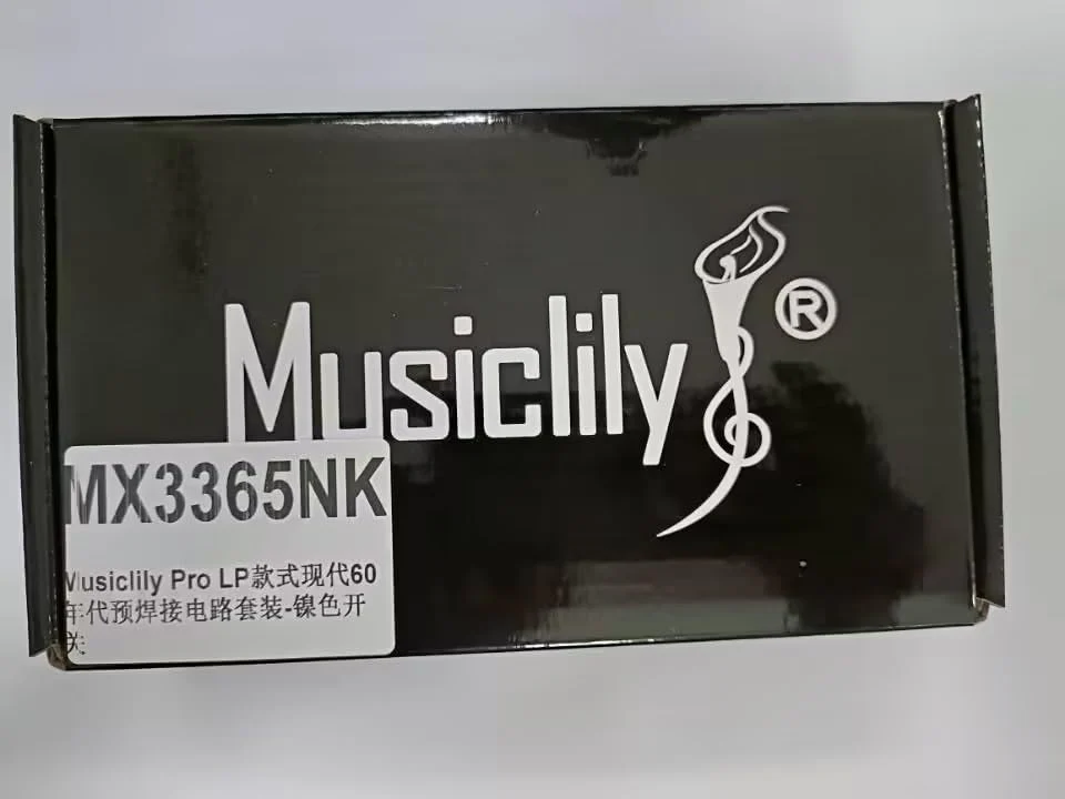Musiclily Pro LP STD Modern 60s Pre-wired Wring Harness Kit Upgrade for Epiphone LP Style Electric Guitar, Nickel Switch Pre-wired Modern 60s - Image 8