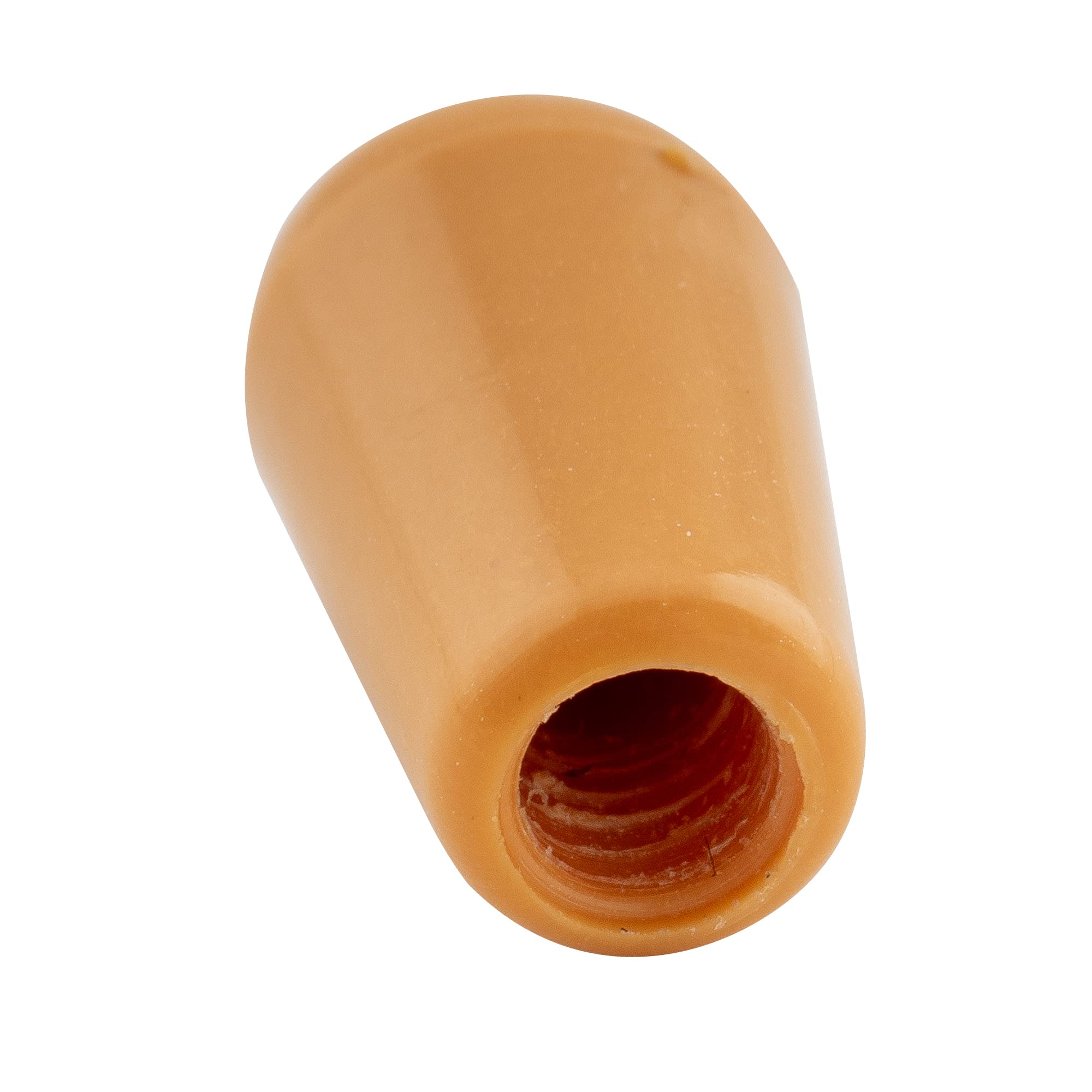 Musiclily Pro Metric Thread Plastic Guitar 3 Way Toggle Switch Tips LP Pickup Selector Switch Caps Switch Knobs for Import Epiphone Les Paul Style Electric Guitar, Amber (Set of 2) - Image 4