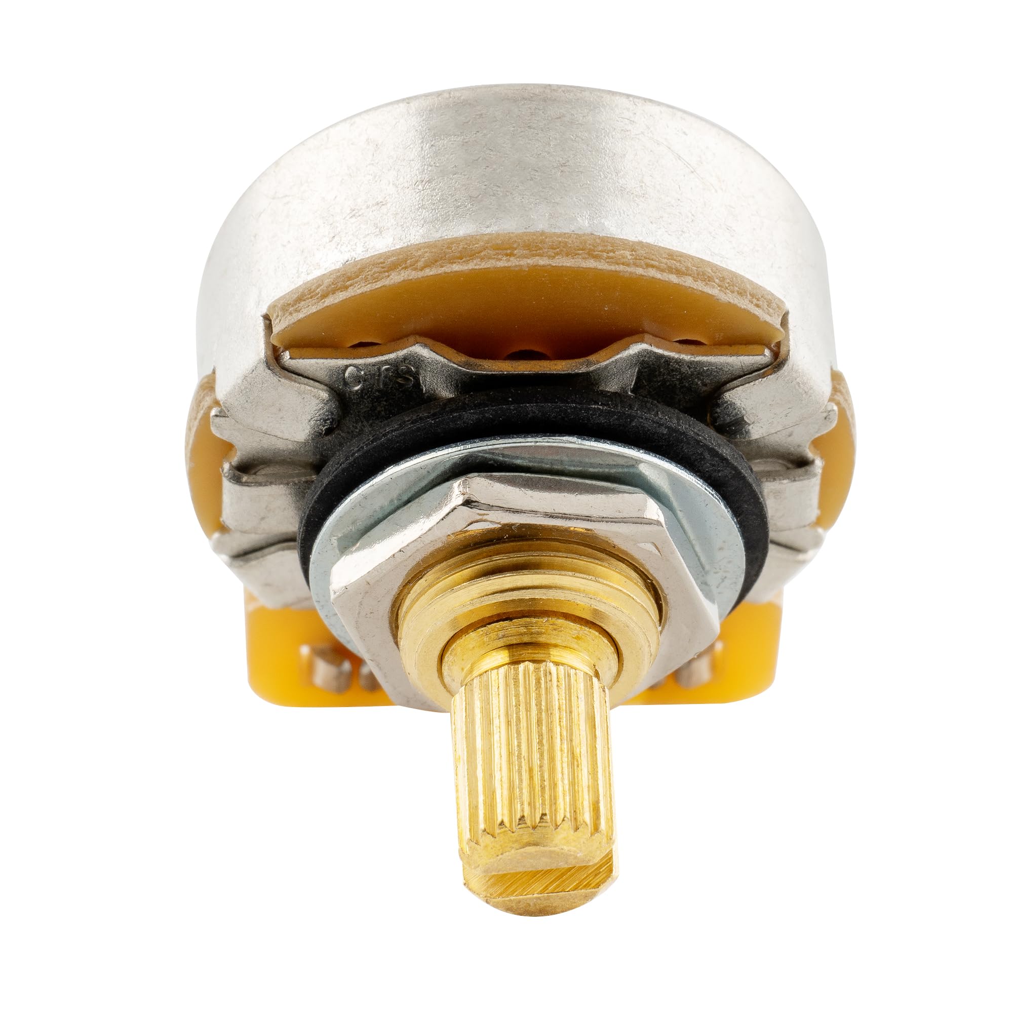 Musiclily Ultra CTS A250K Short Split Shaft Guitar Potentiometers Audio Taper/Vintage Audio Taper Pots 10% Tolerance for Electric Guitar and Bass (Set of 4) - Image 4