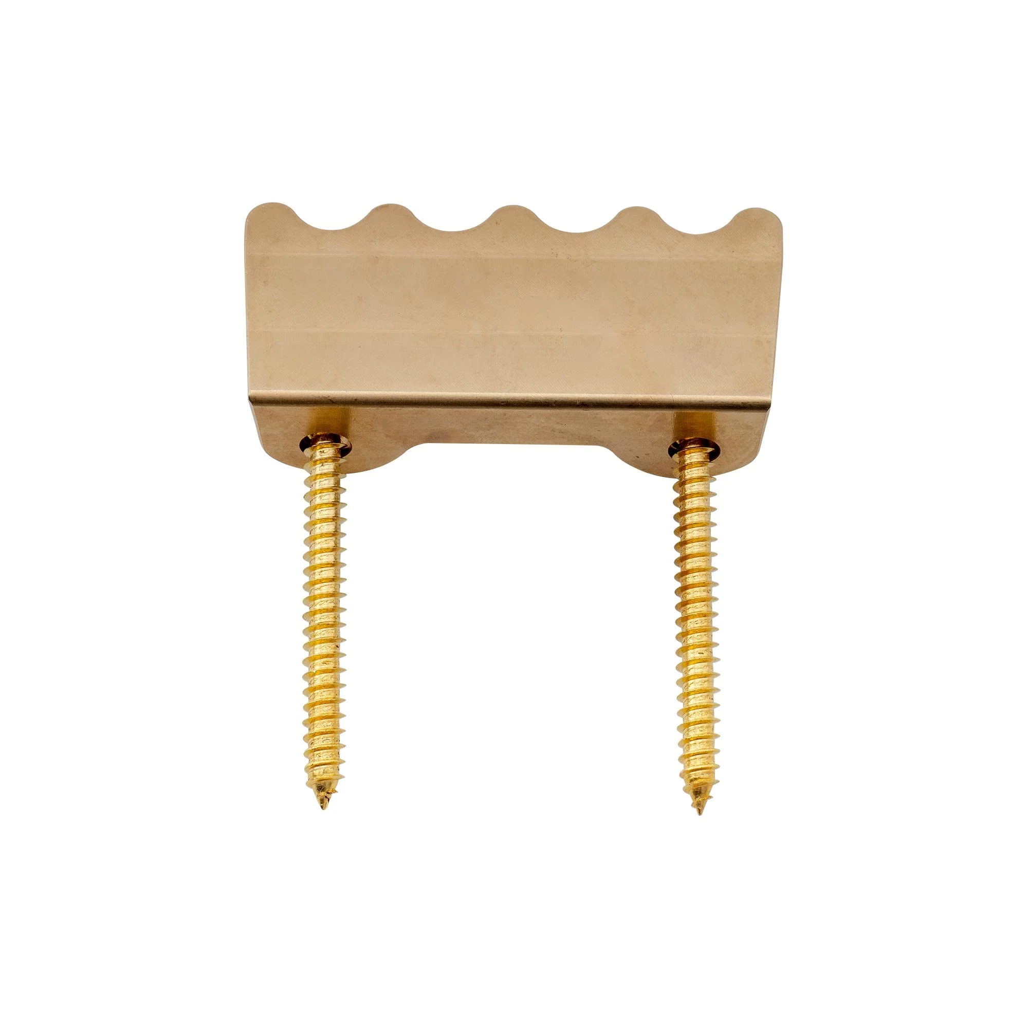 Musiclily Ultra Heavy Duty Full Brass Electric Guitar Tremolo Claw for Strat/Floyd Rose Tremolo Bridge System, Original Color - Image 3