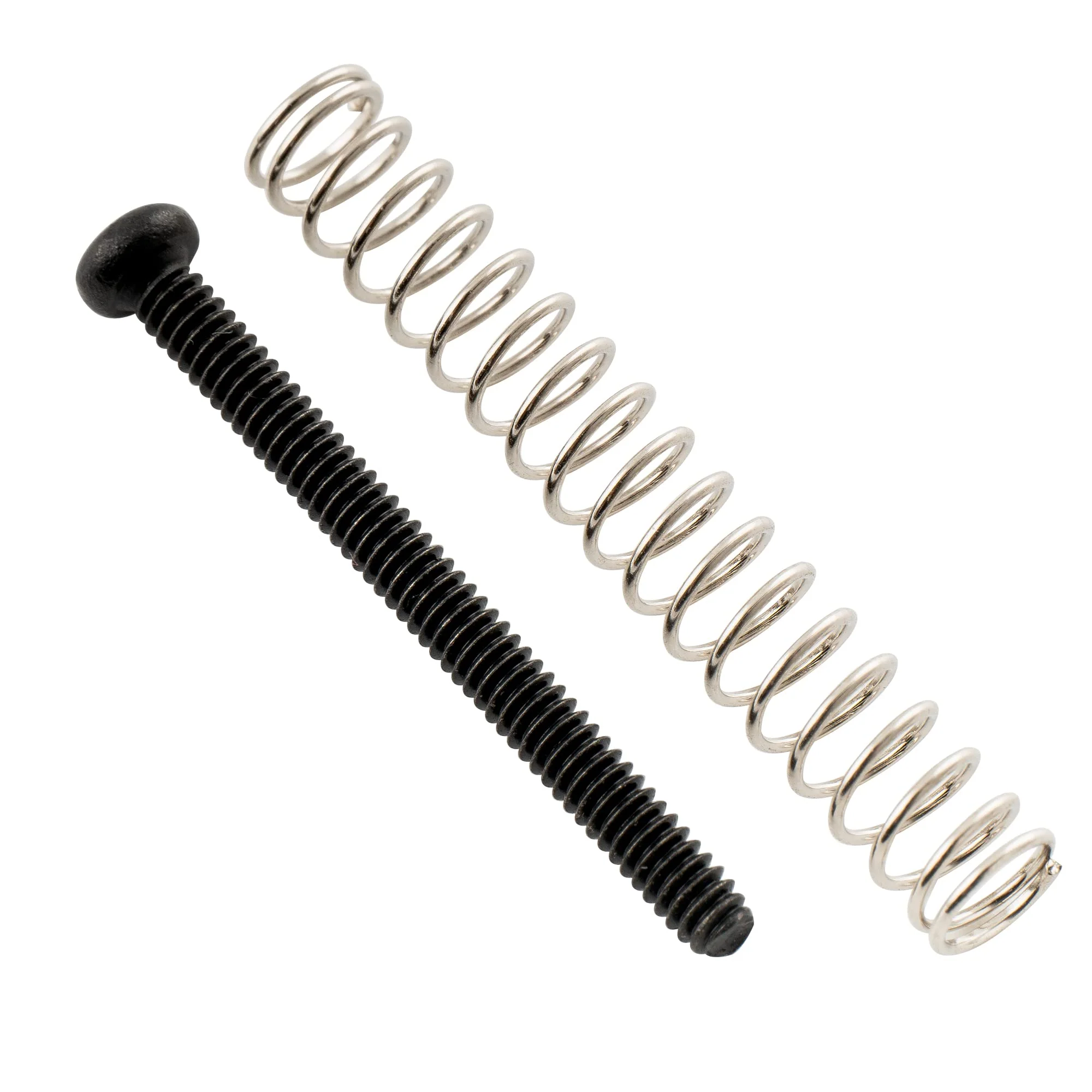 Musiclily Ultra UNC#3-48X1.1 Inch Stainless Steel Humbucker Pickup Mounting Screws and Springs Set for American Made Electric Guitar, Black (Set of 6) - Image 5