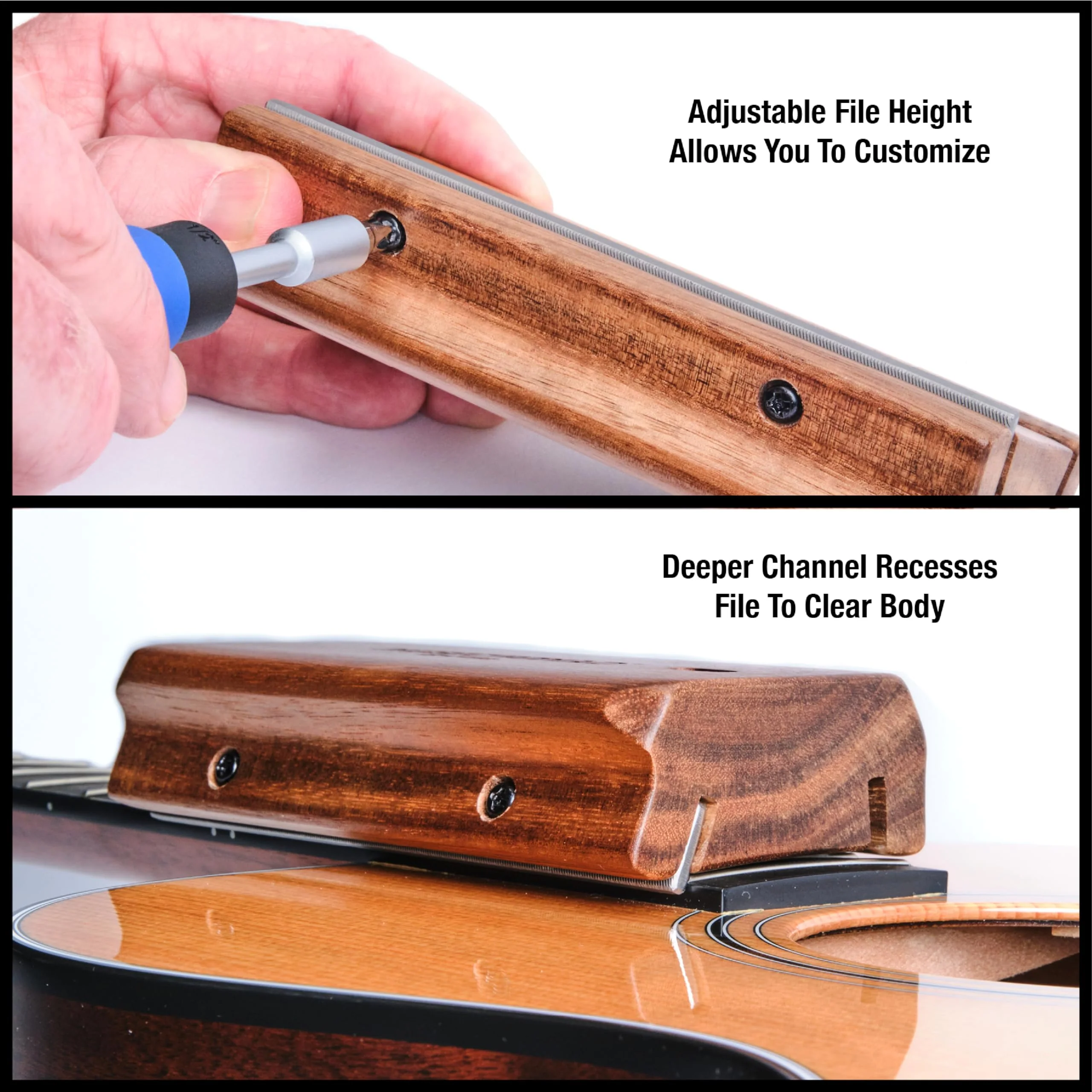 MusicNomad MN831 Precision Fret Beveling File (B-File) - Image 8
