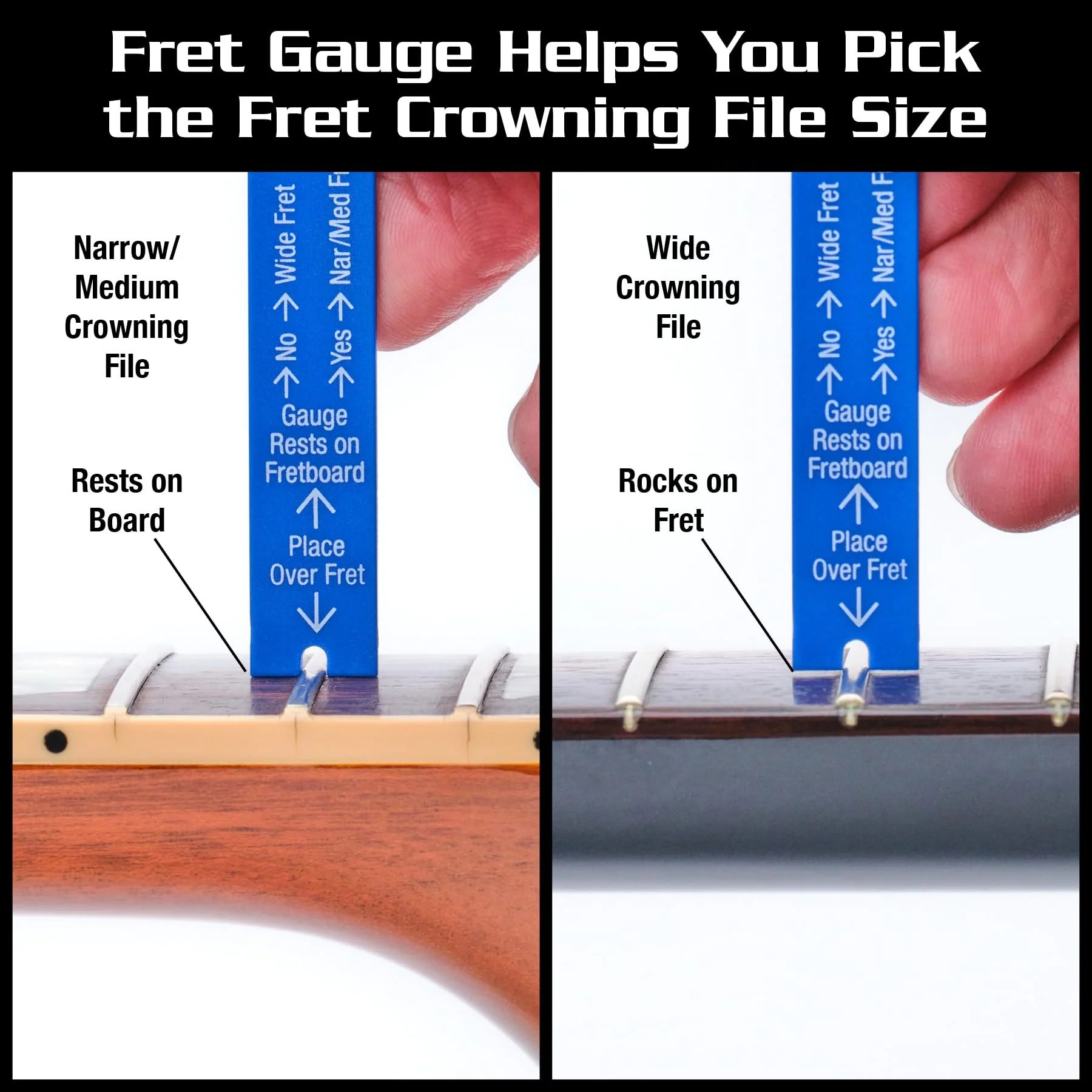 MusicNomad Precision Fret Gauge Tool (MN840) - Image 6