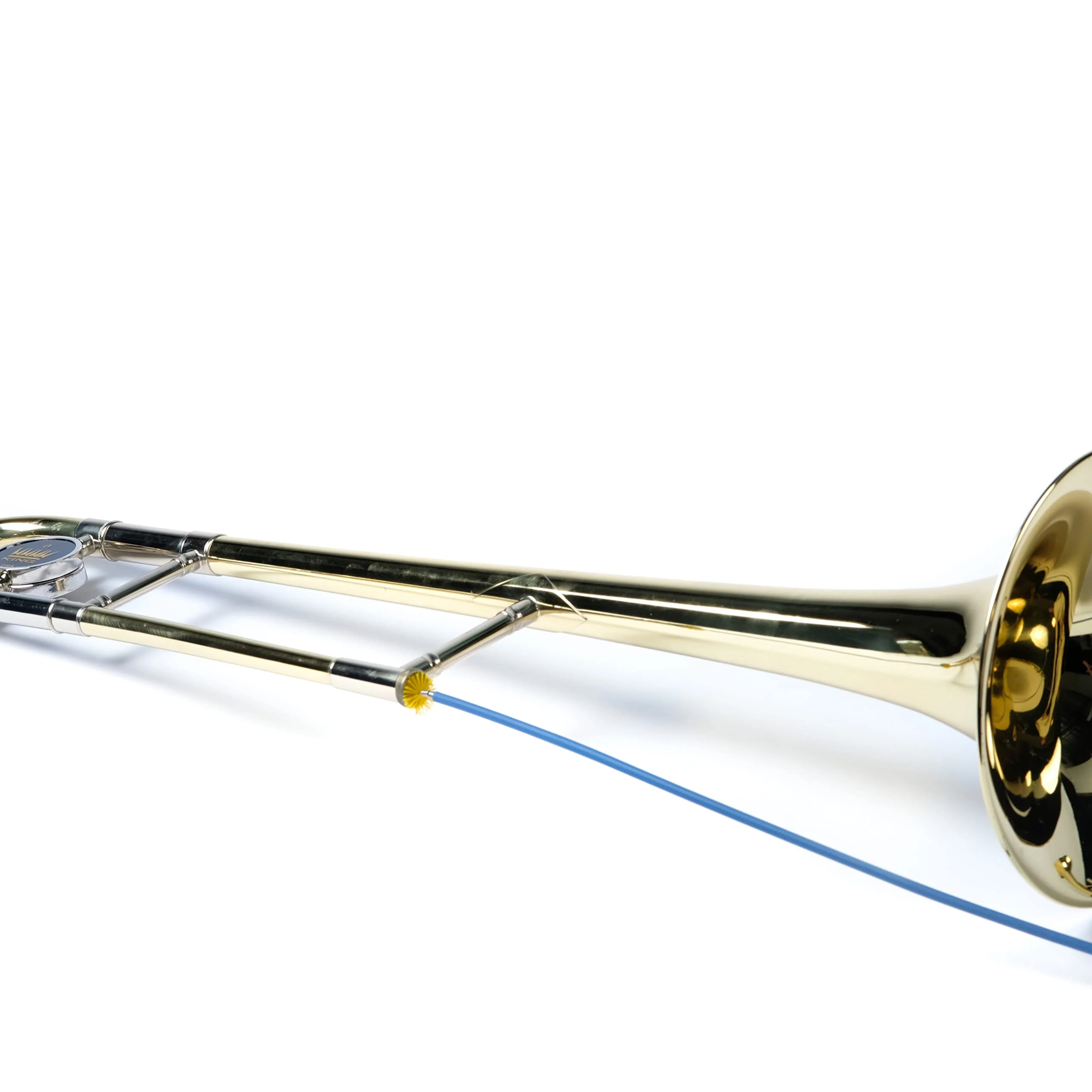 MusicNomad Premium Trombone Snake Cleaning Brush, Vinyl Free, Waterproof, Uncoils Straight (44 in/112cm) (MN762) - Image 3