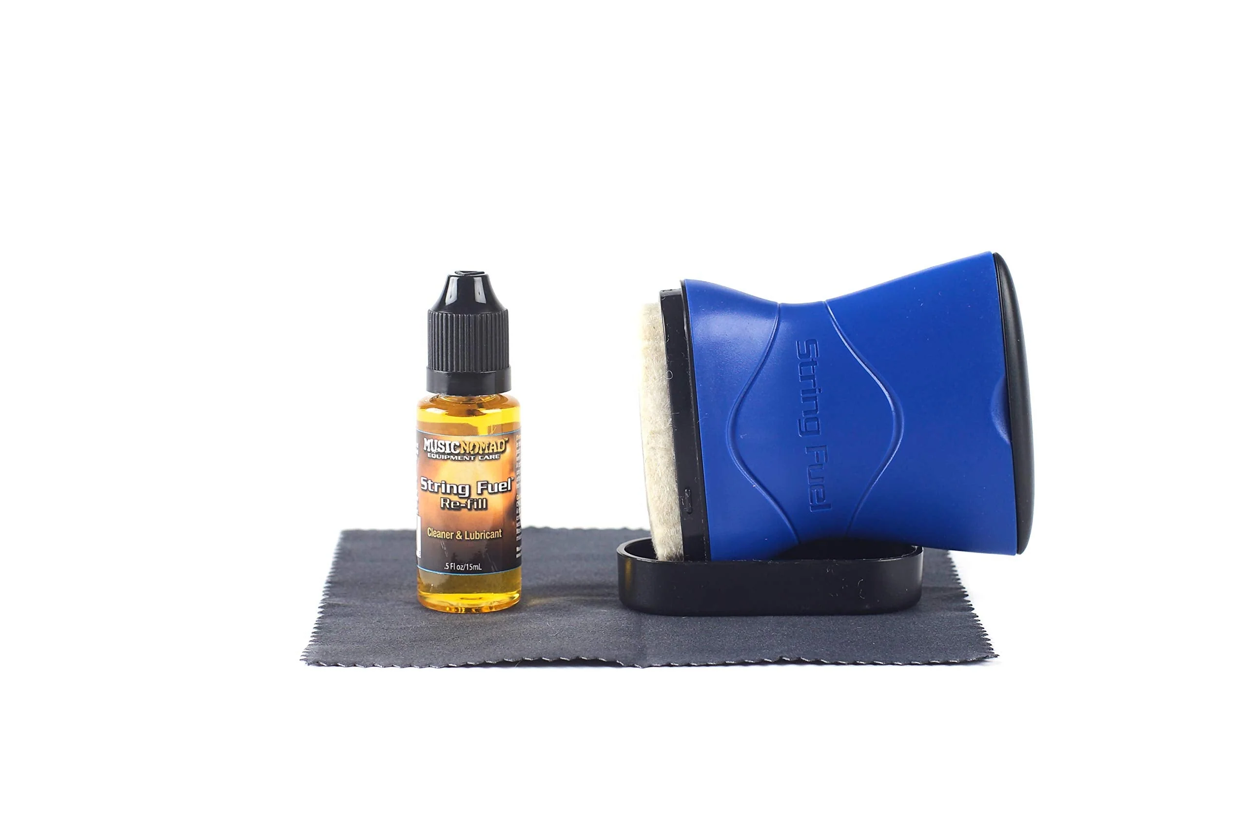 MusicNomad String Fuel Guitar String Cleaner/Lubricant Care Kit-3 Piece (MN145) MusicNomad - Image 3