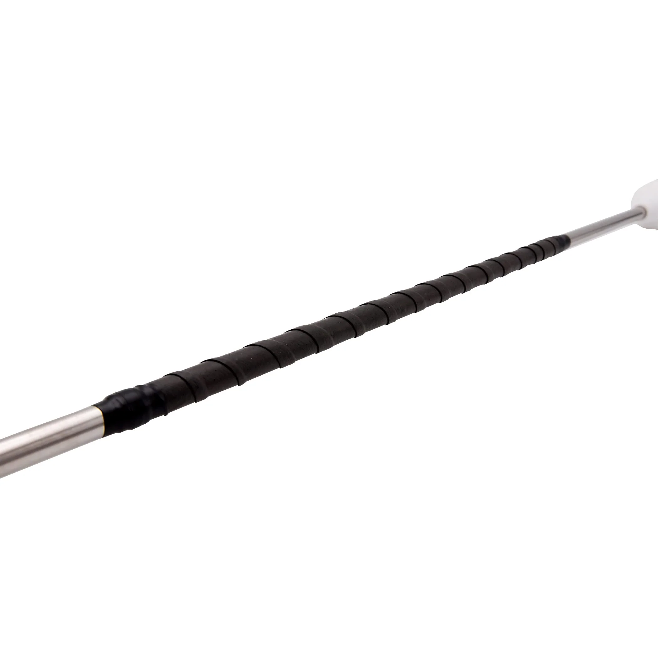 MVG Twirling Marching Baton 28 in stainless steel rubberized ends mini shaft 3/8 with dancing ribbon. Adult Baton. - Image 9