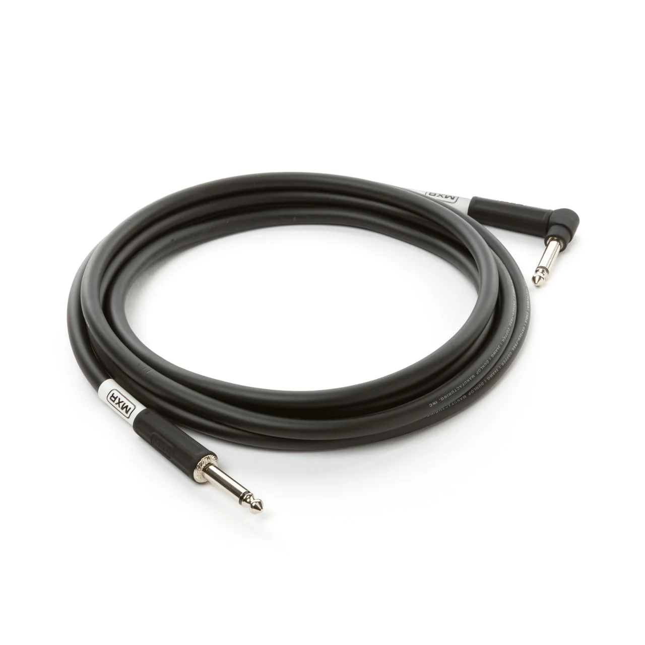 MXR DCIS10R 10' Instrument Cable Straight/Right Angle 2 Pack Bundle - Image 3