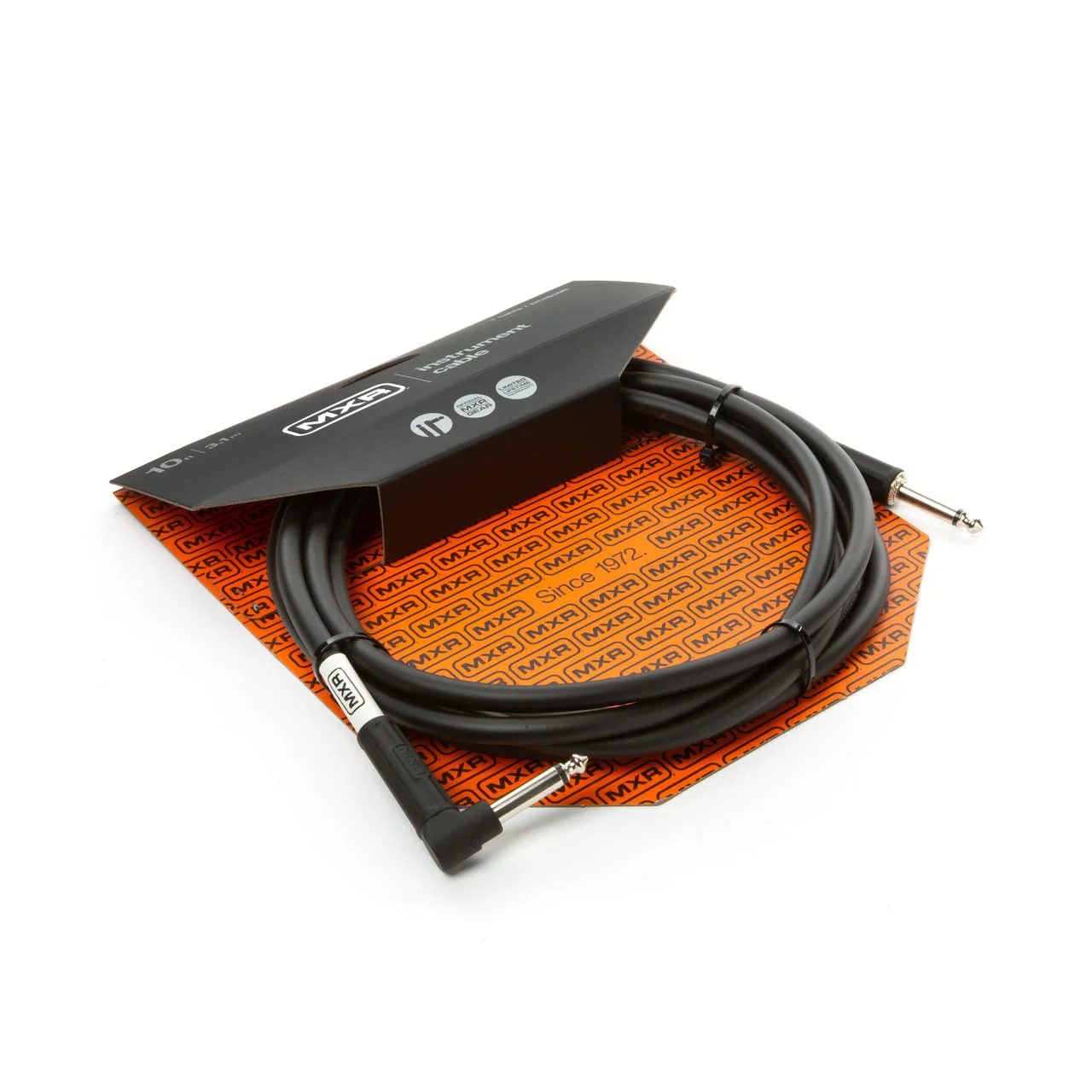 MXR DCIS10R 10' Instrument Cable Straight/Right Angle 2 Pack Bundle - Image 4