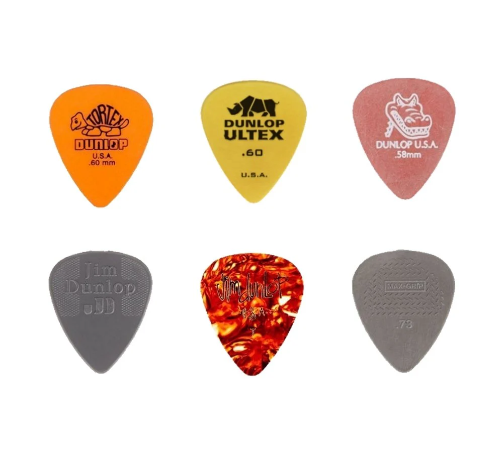 MXR M199 Tap Tempo Switch Pedal Bundle with 6 Assorted Dunlop Picks - Image 8
