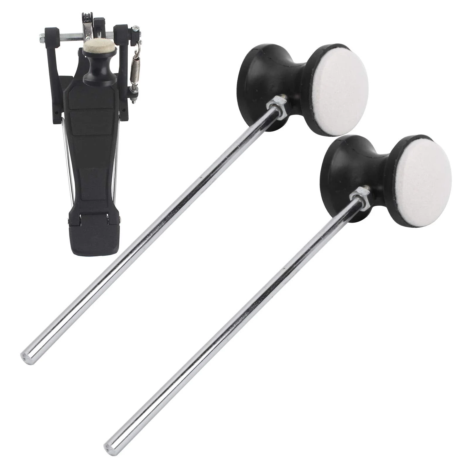 Mxzzand Drum Pedal Beater Drum Kit Accessories Portable Sturdy for Drum Beginners for Bass Drum - Image 5
